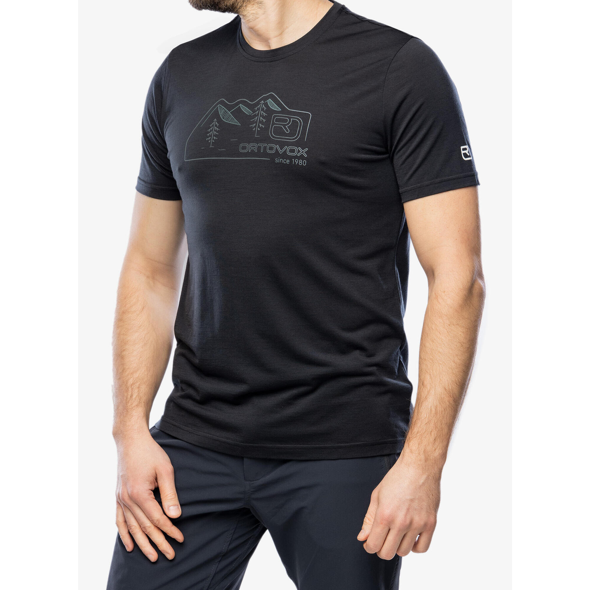 Koszulka merino męska Ortovox 150 Cool Vintage Badge TS