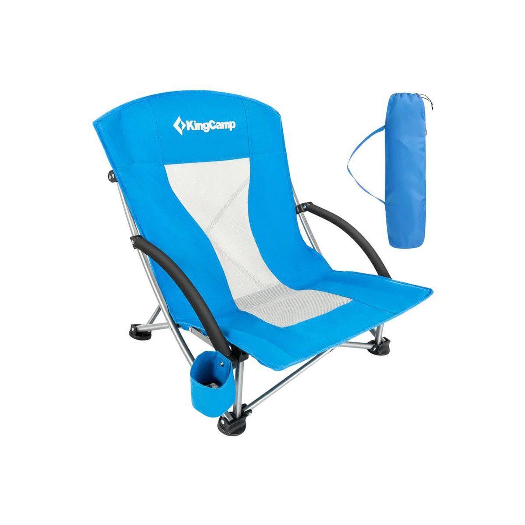 Krzesło plażowe Lilac C10 KC3841 niebieskie