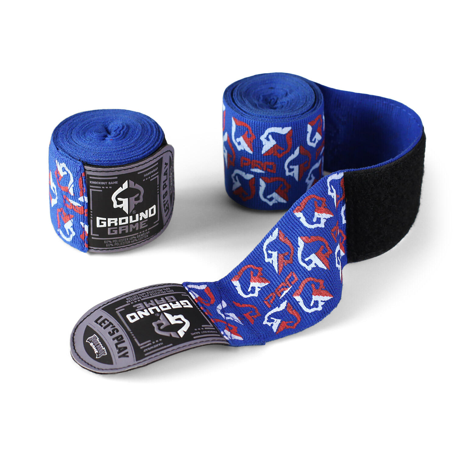 Bandaże bokserskie Ground Game Logo