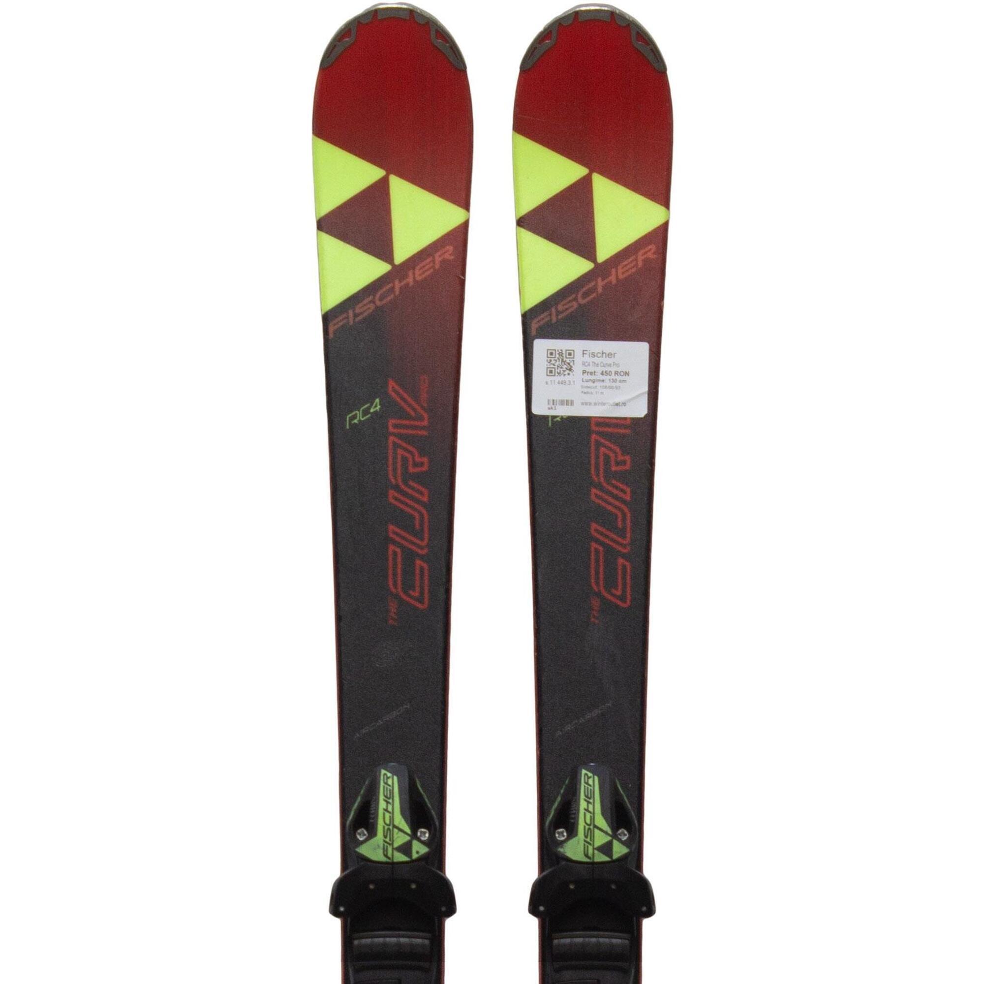 Second Life- Narty FISCHER RC4 The Curve Pro, 150 cm - Stan dobry