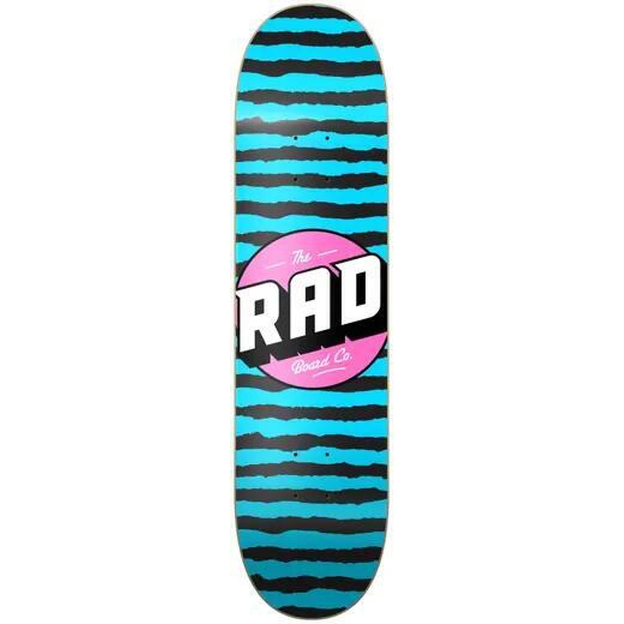 Deski Blaty RAD Stripes Logo Blat Deskorolka - 8" - Blue
