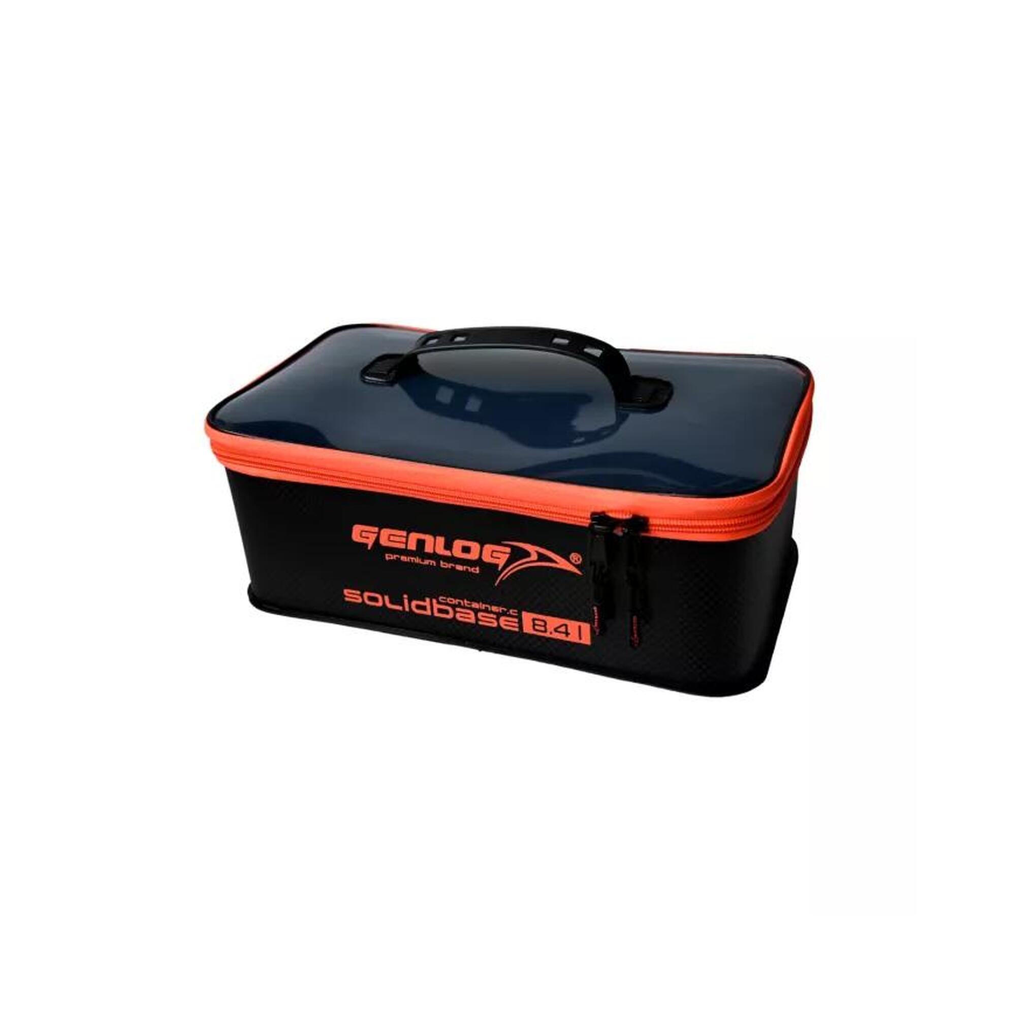 Pojemnik wędkarski na przynęty zanęty EVA SOLID Base Carbon C-35x20x12