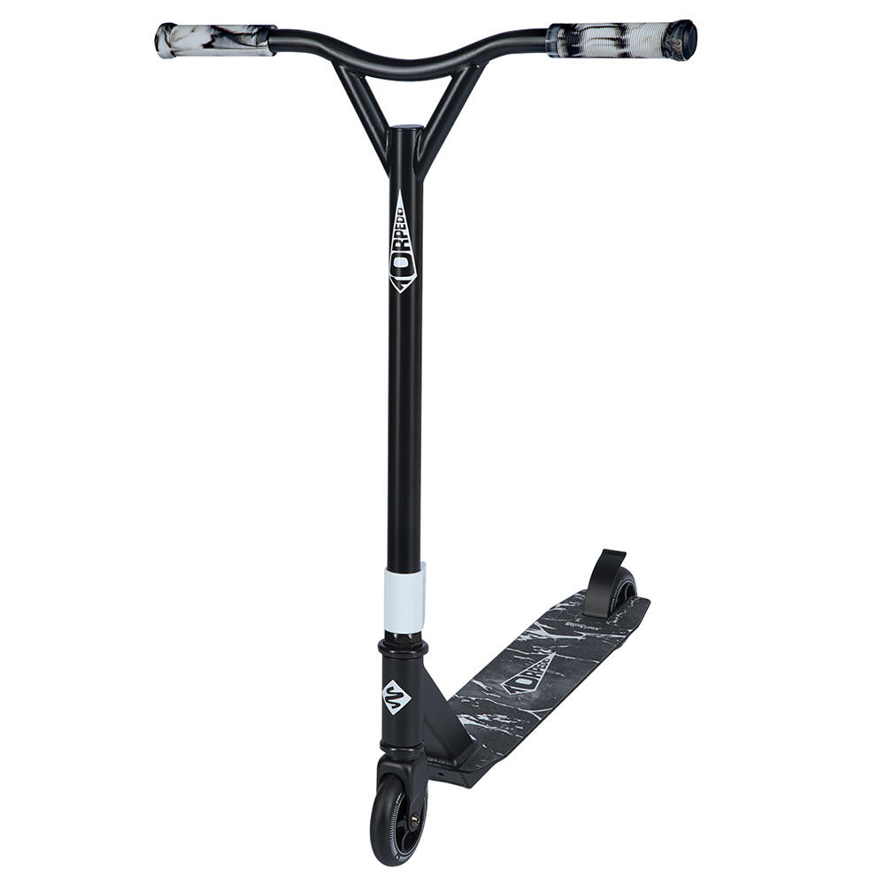 Street Surfing - Torpedo - Hulajnoga akrobacyjna - Początkujący - Biały - 100 mm