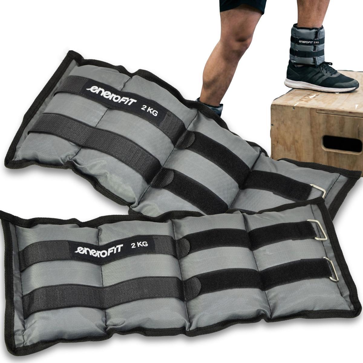 Hantle miękkie Enero Fit regulowane 2x2 kg