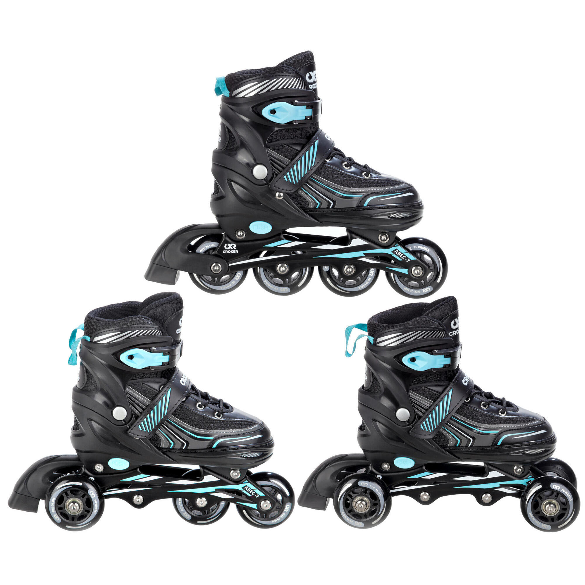 Rolki Wrotki Regulowane 3w1 Croxer Optima