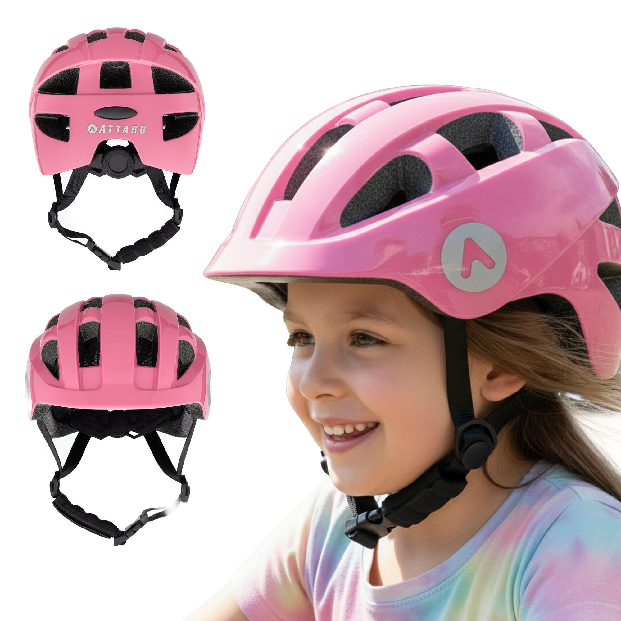 Kask rowerowy dziecięcy ATTABO K200