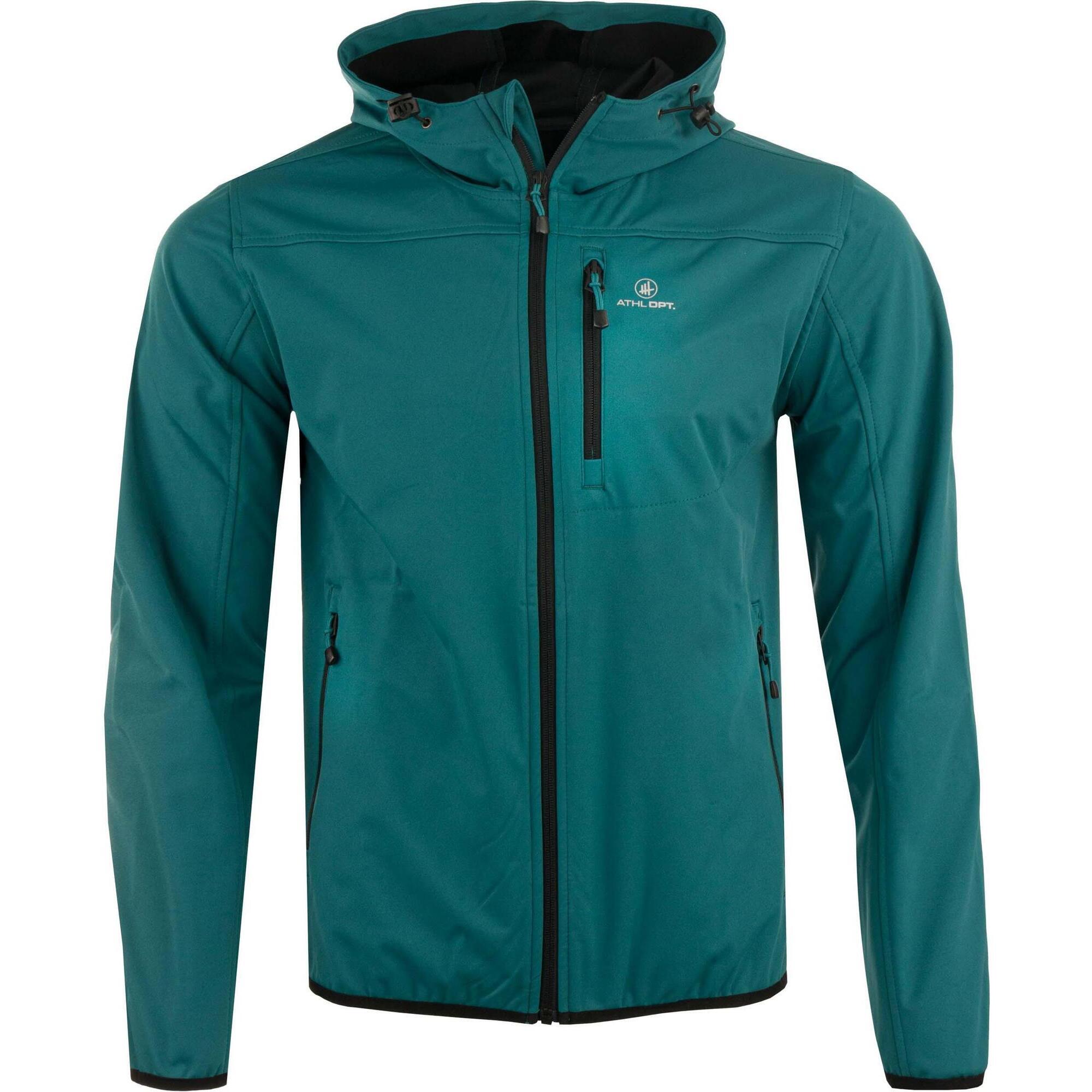 Kurtka softshell męska Athl. DPT Agar, teal, S