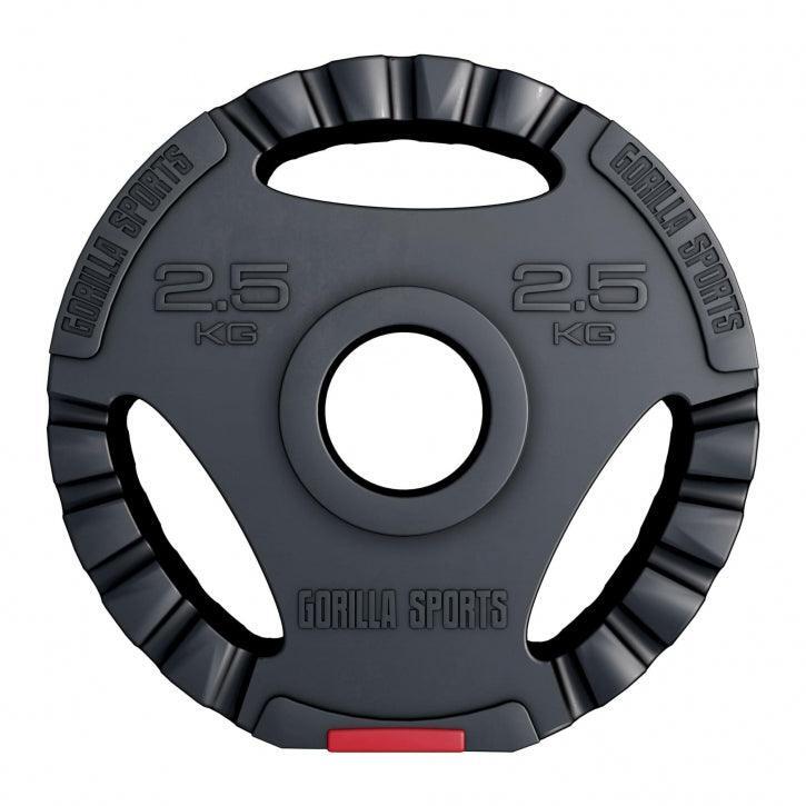 Obciążenie bitumiczne (1,25 - 15 kg) 51 mm talerz olimpijski Gorilla Sports