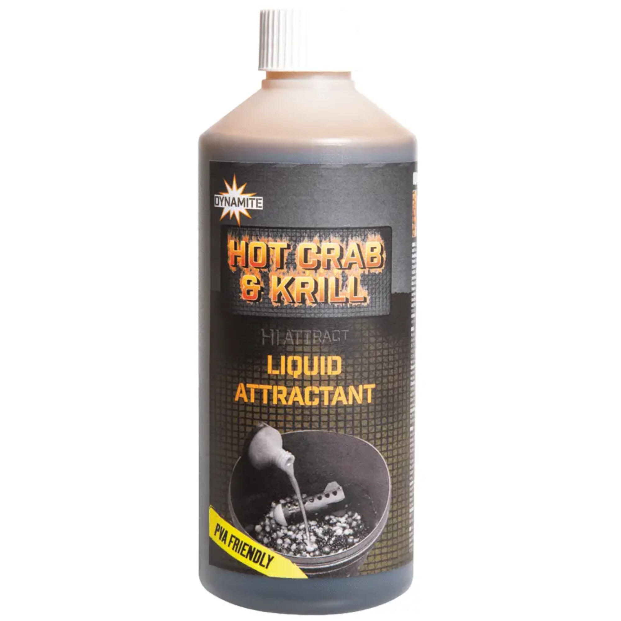 Liquid Dodatek Do Zanęt Przynęt Dynamite Baits Attractant Hot Crab & Krill 500Ml
