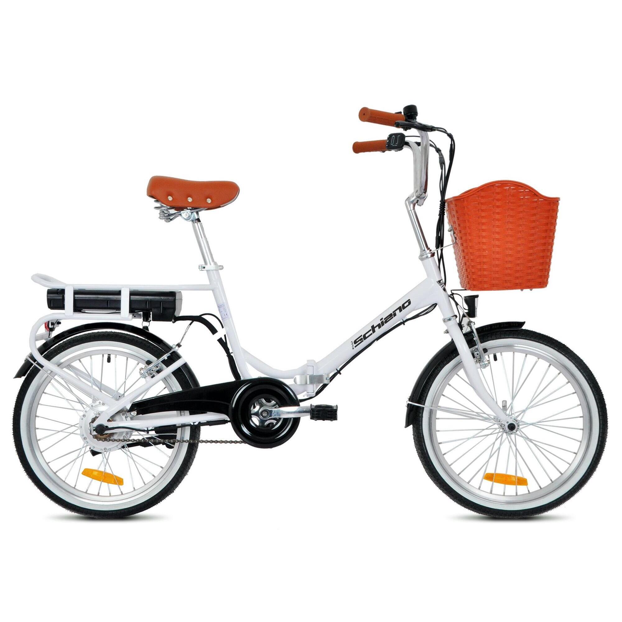 Rower elektryczny składany dla dorosłych 20″ stalowy 7.8 ah