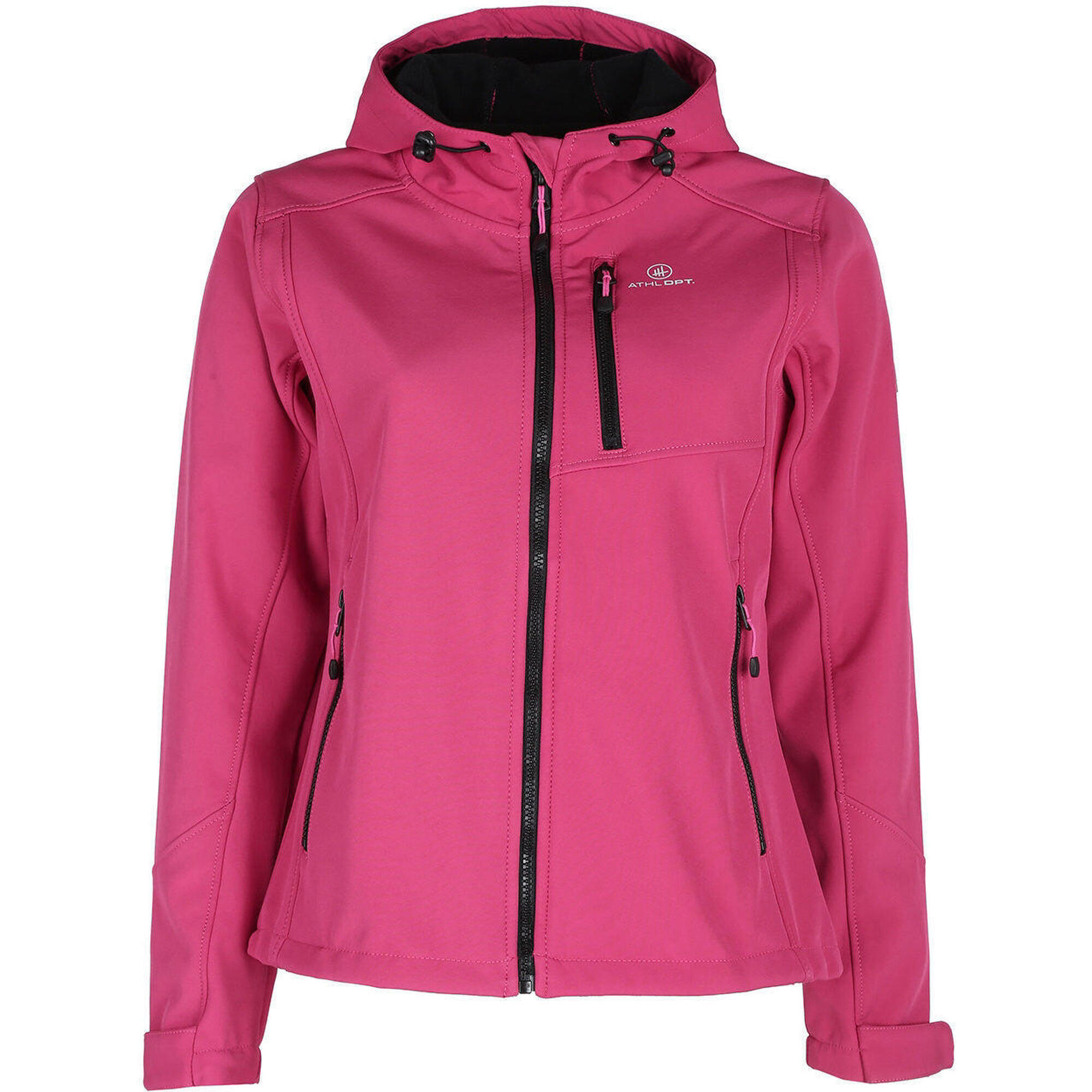 Glemo Athl DPT Octavia kurtka softshell damska - neon róż