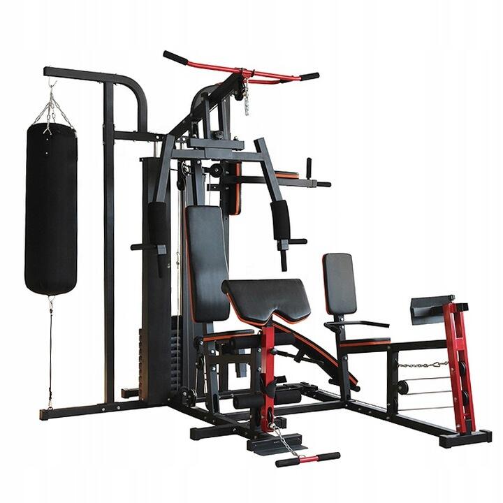 ATLAS DO ĆWICZEŃ ATLAS SPORT AS49 5 STANOWISK 80KG x2 PRASA