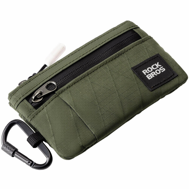 Portfel rowerowy na karty klucz z karabińczkiem Rockbros L002