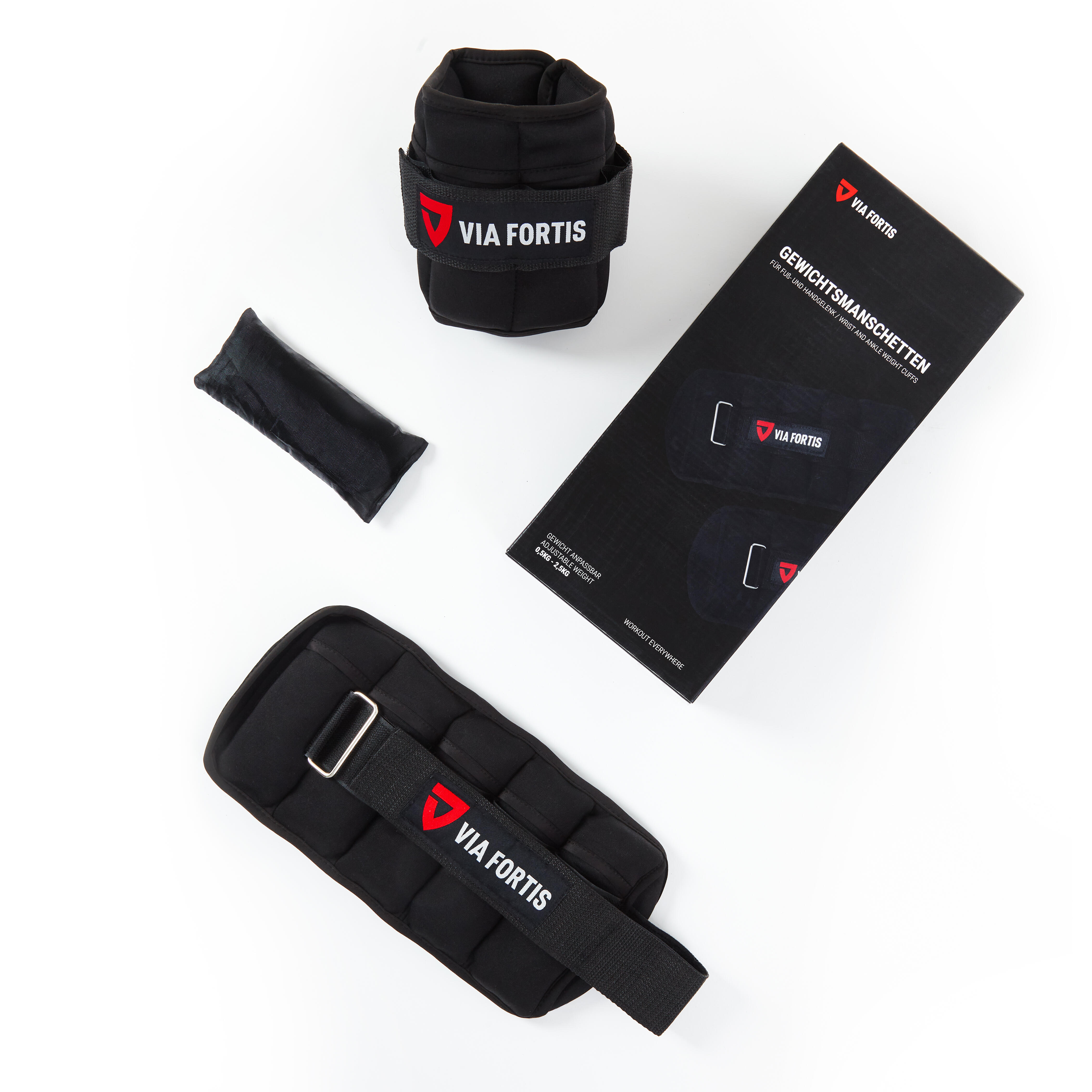 Rękawy obciążające VIA FORTIS Premium - zestaw 2 szt
