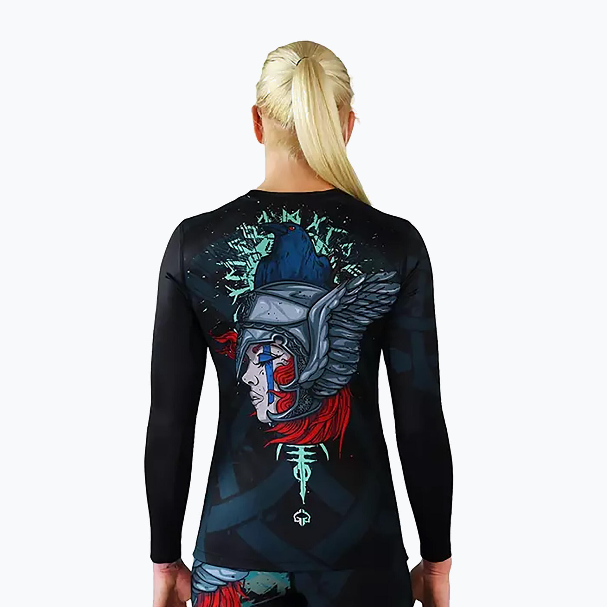 Rashguard longsleeve damski Ground Game Valkyria