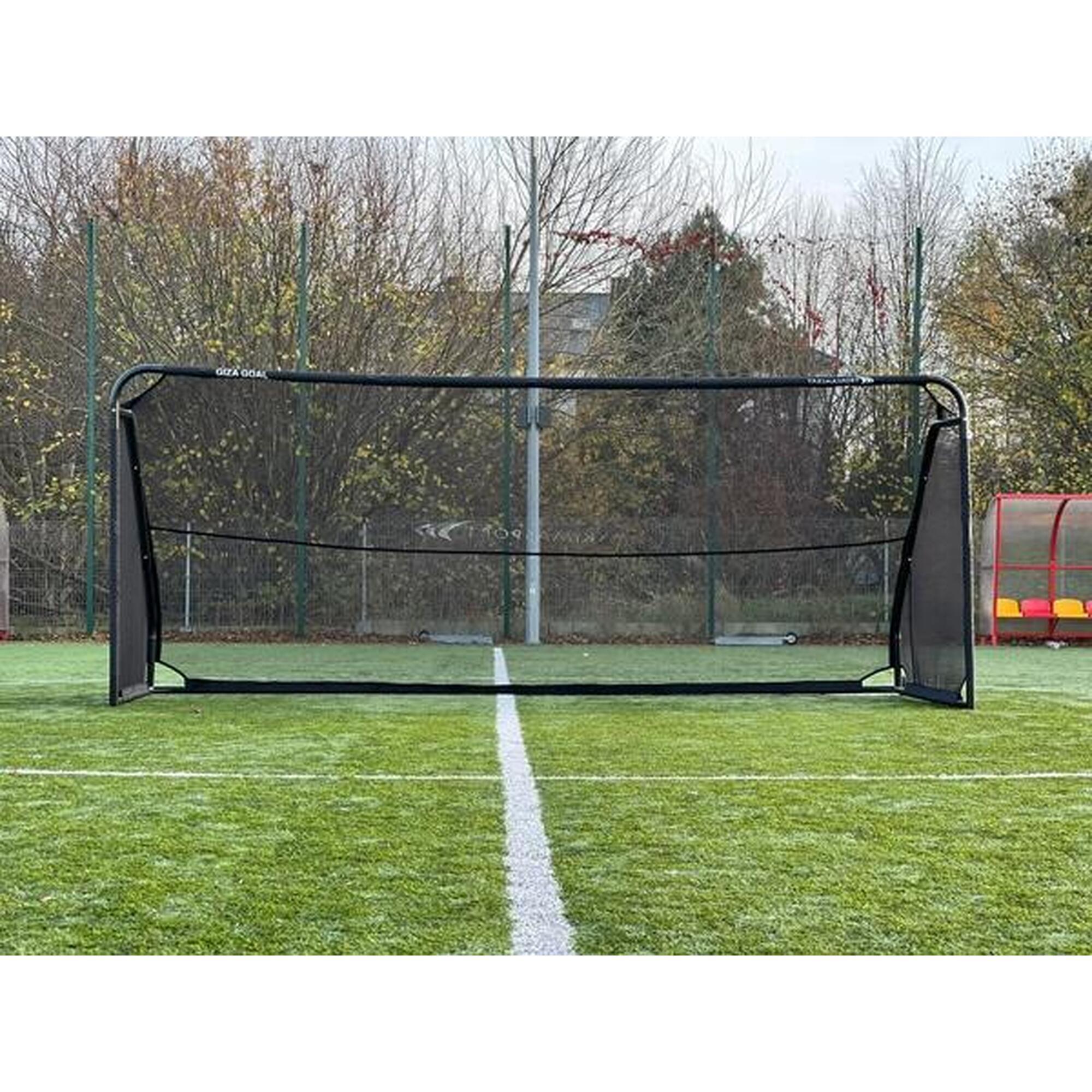 Bramka Piłkarska Składana GIZA 5x2m 500cm x 200cm + torba, koła jezdne, siatka