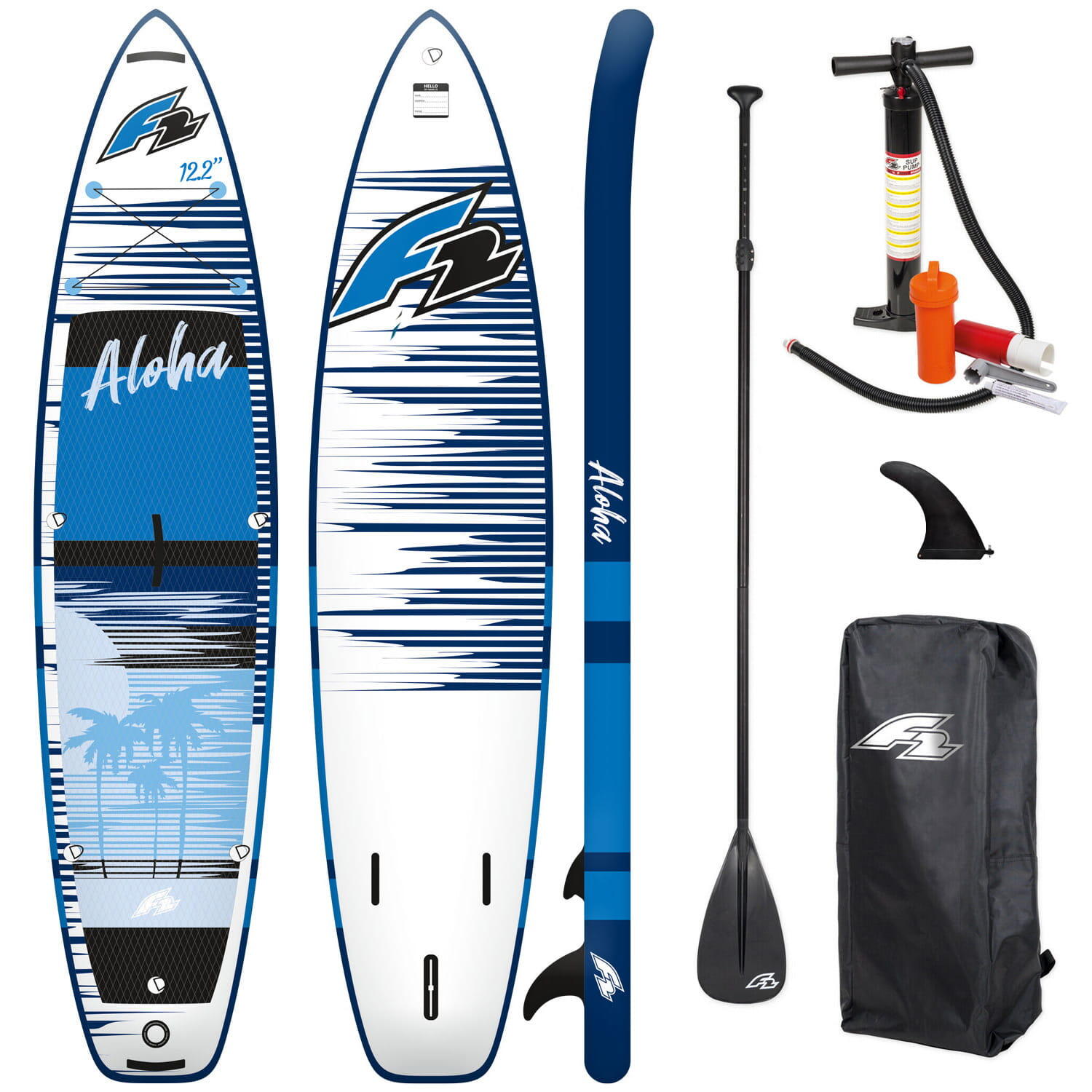 Deska SUP F2 Aloha 12'2" Blue