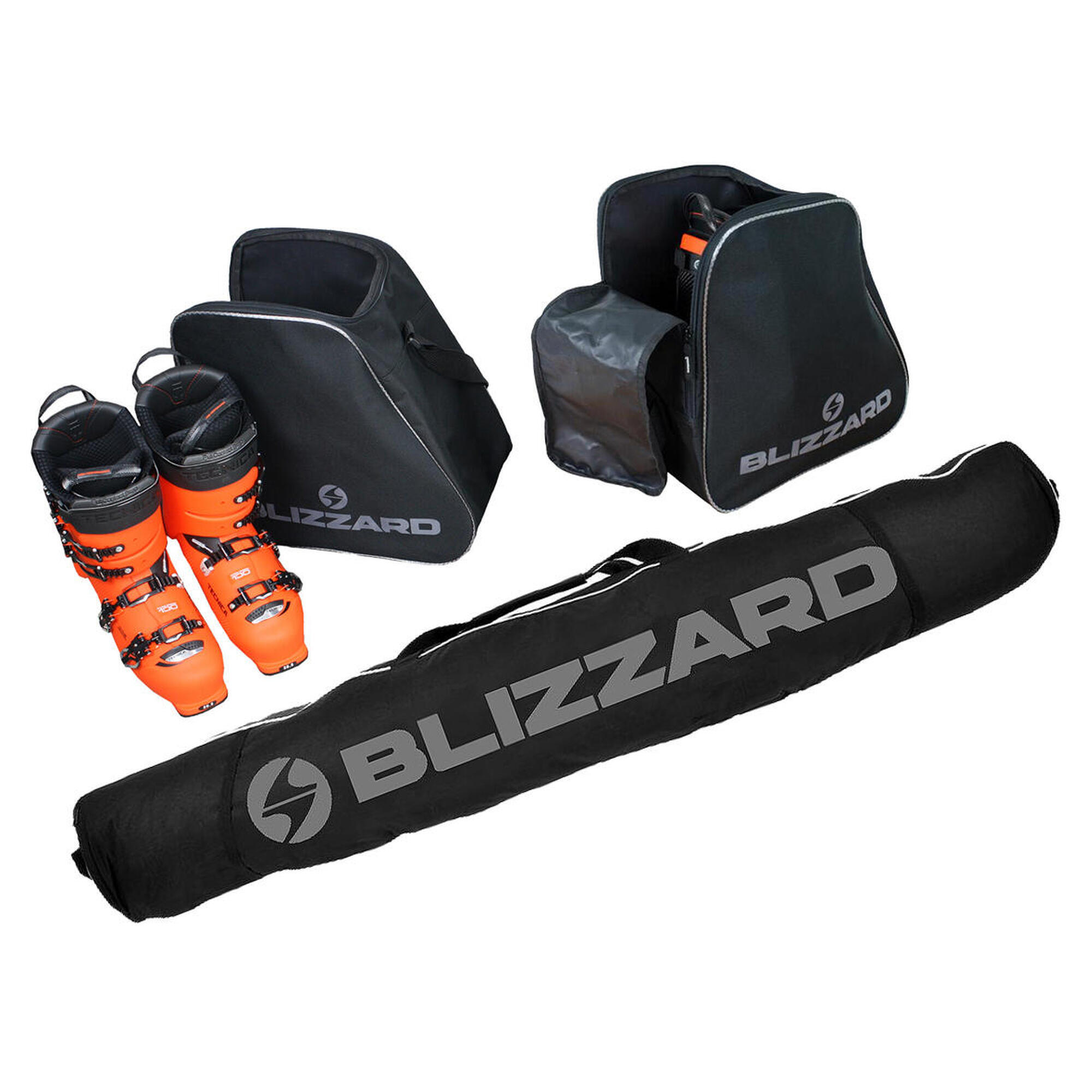 Pokrowiec Blizzard Premium na 2 pary nart + 2 torby na buty narciarskie