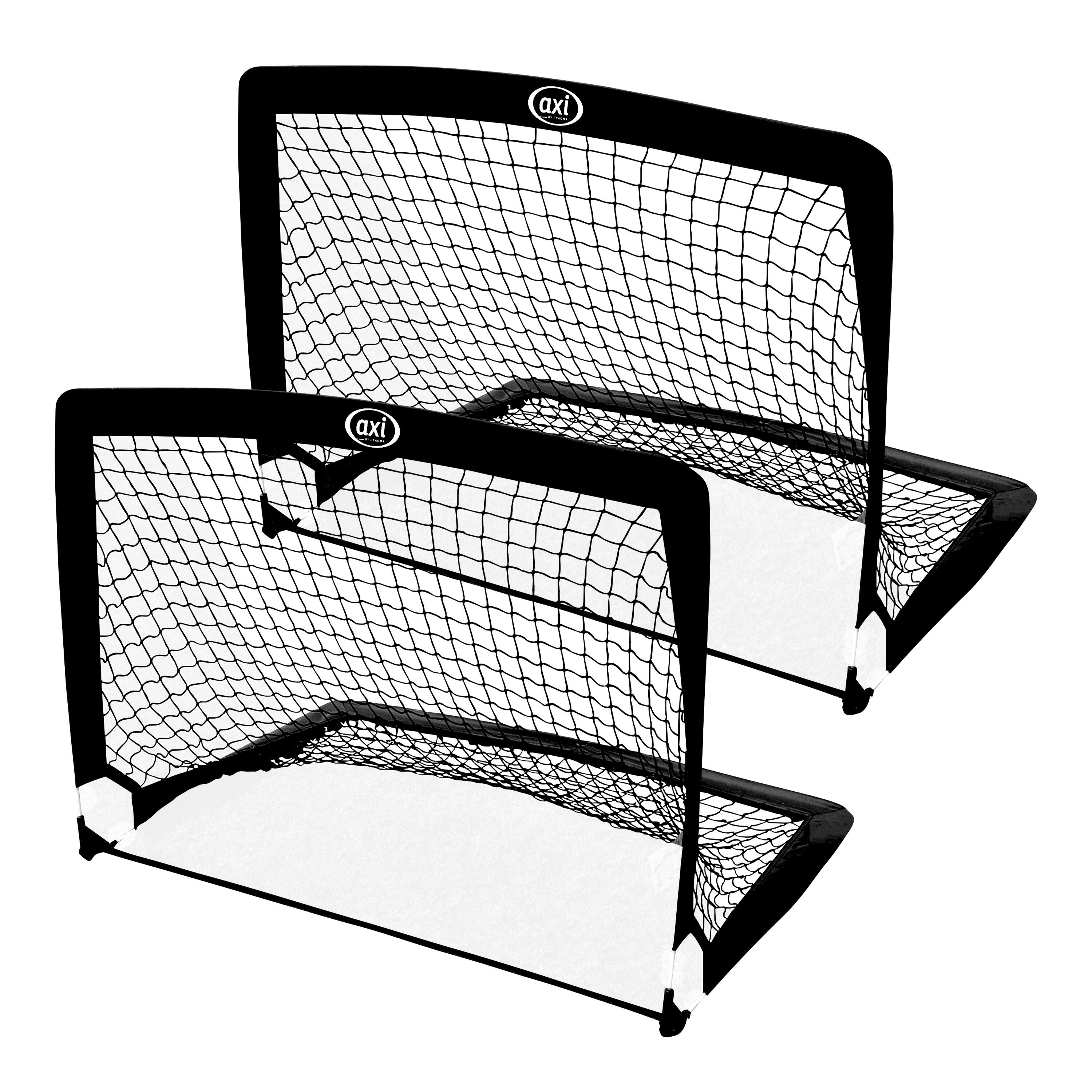 2 bramki do pilki noznej, skladane, 120 x 93 x 95 cm, AXI Pop Up Kickz
