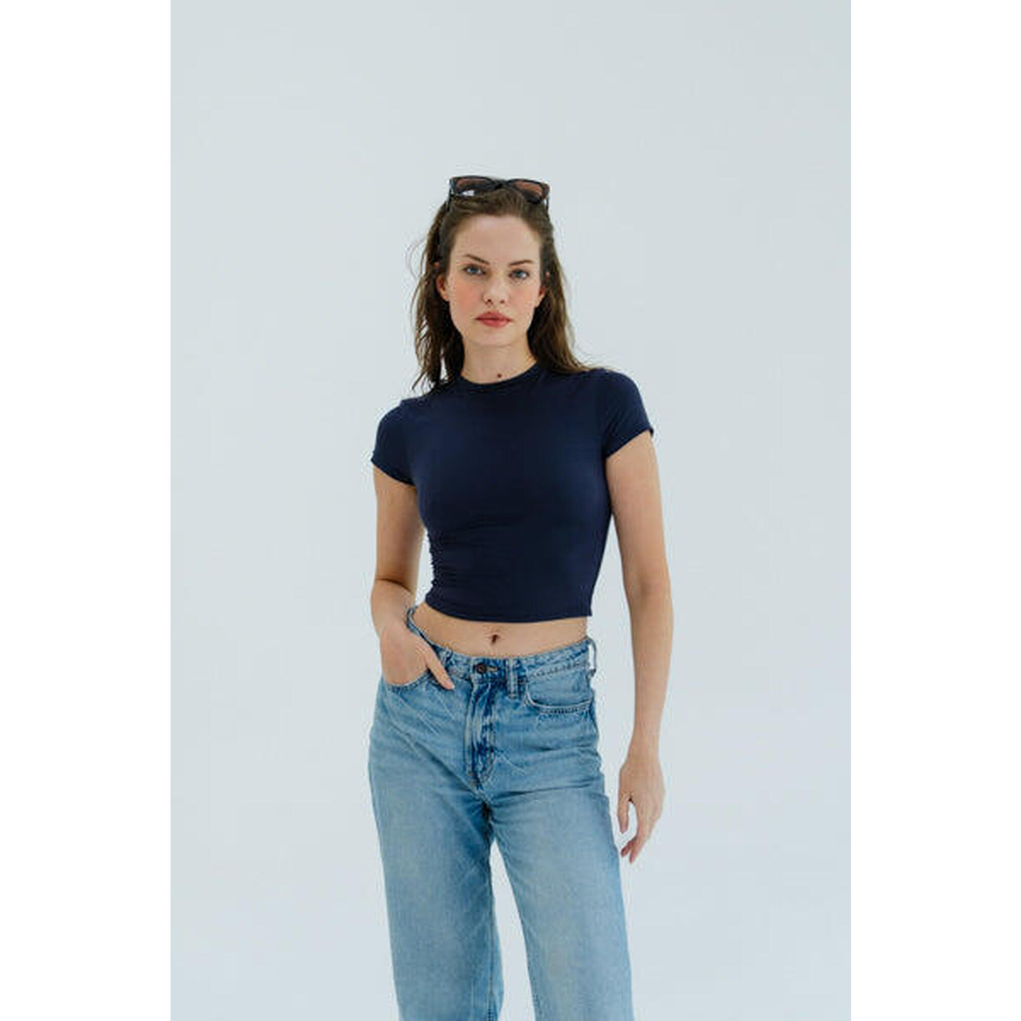 Koszulka do jogi Moonholi Timeless z krótkim rękawem