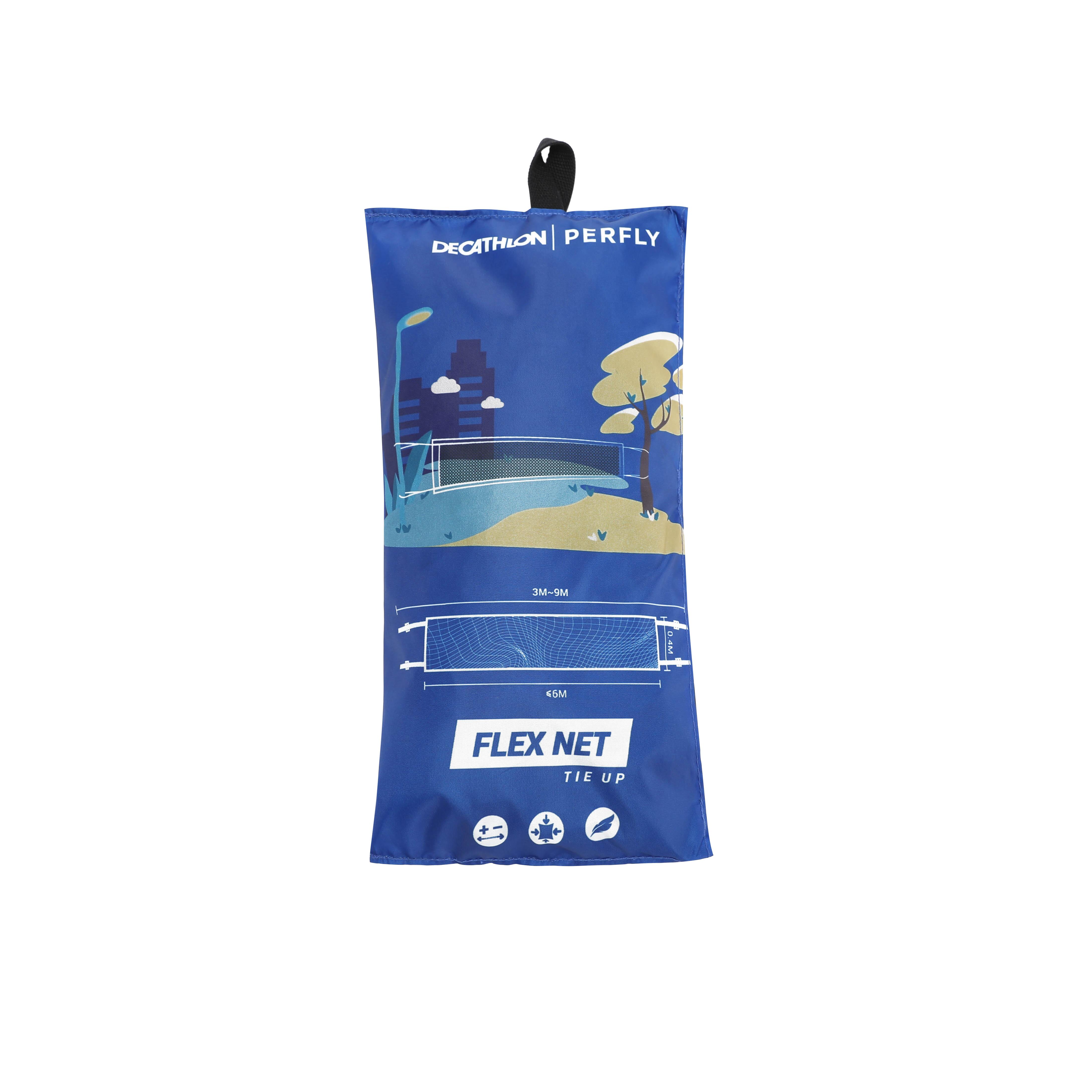 Siatka do badmintona Perfly Flex Tie Up regulowana