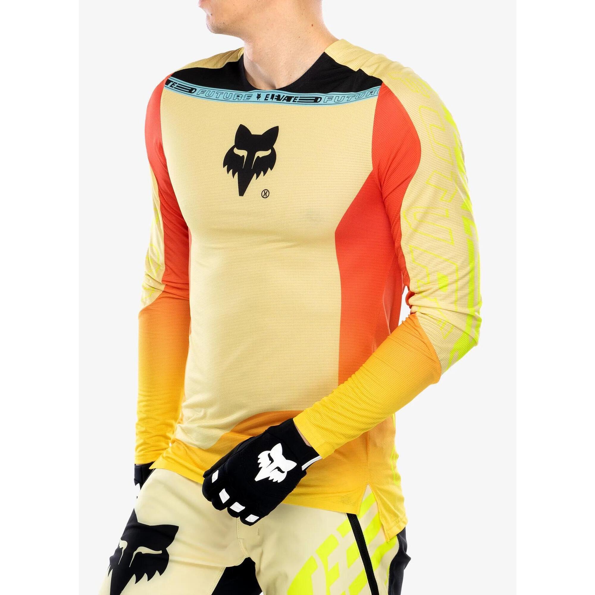 Bluza rowerowa męska Fox Flexair LS Jersey Elevated