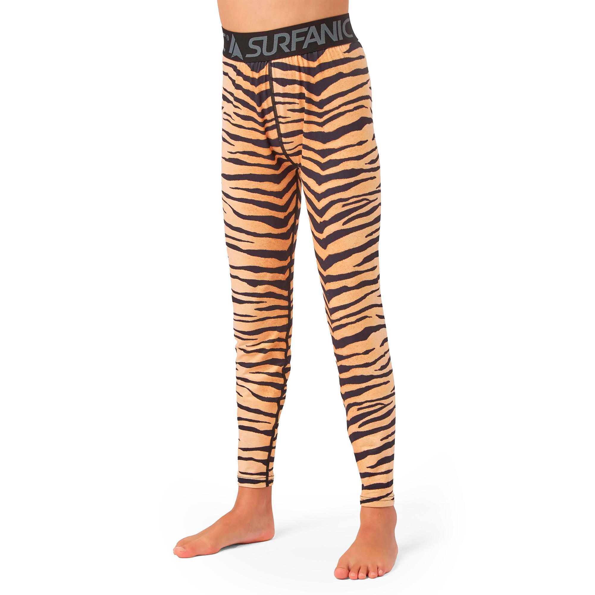 Surfanic Dziewczęce Getry Termoaktywne Carbon Dri - Aktywny Węgiel - SWE4606-233