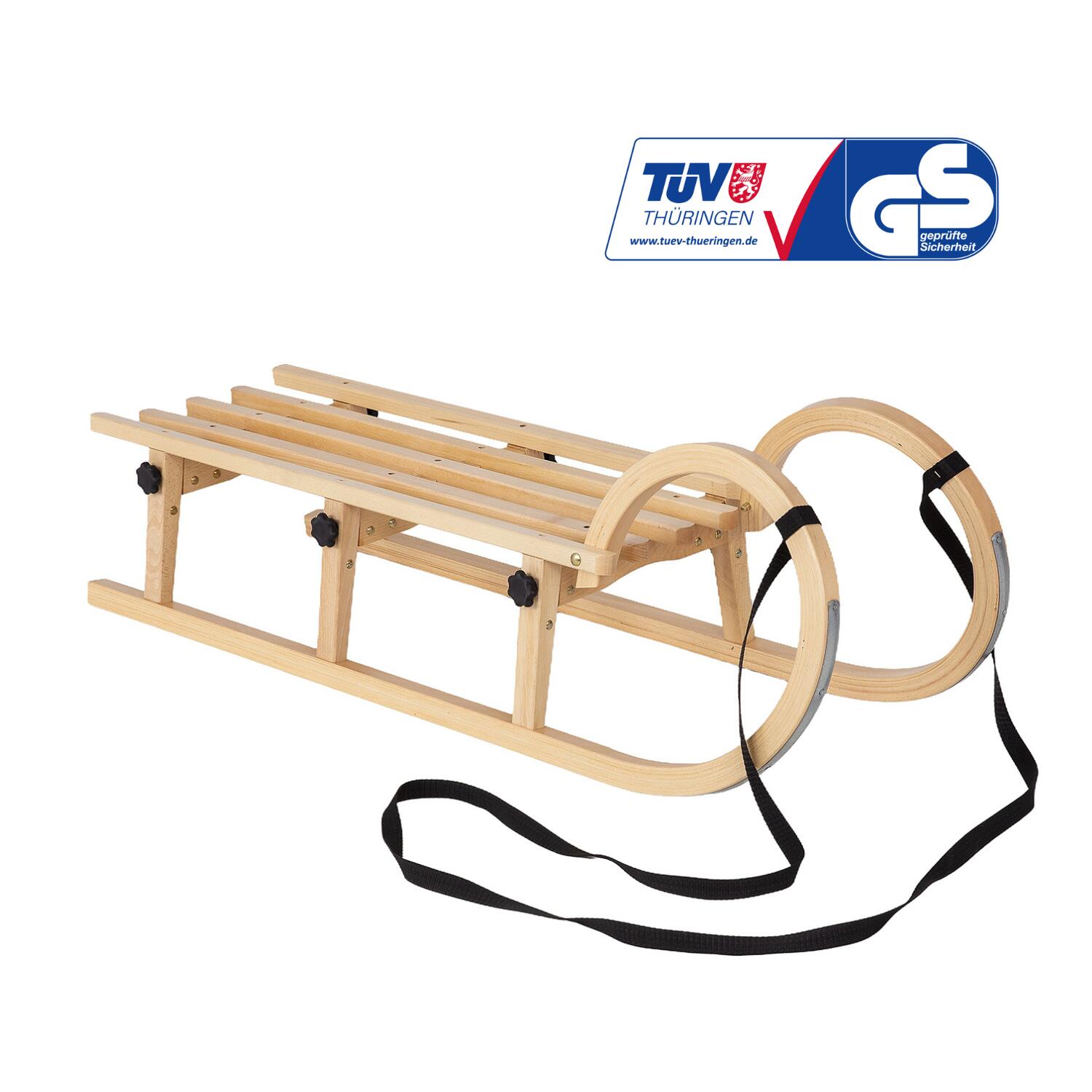 Sanki składane drewniane AD423/3M 110cm