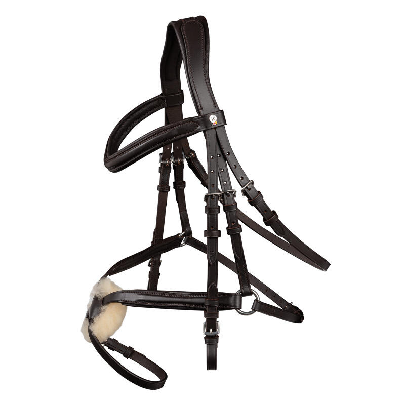 Siodło jeździeckie z krzyżową wstawą anatomiczną Waldhausen X-Line