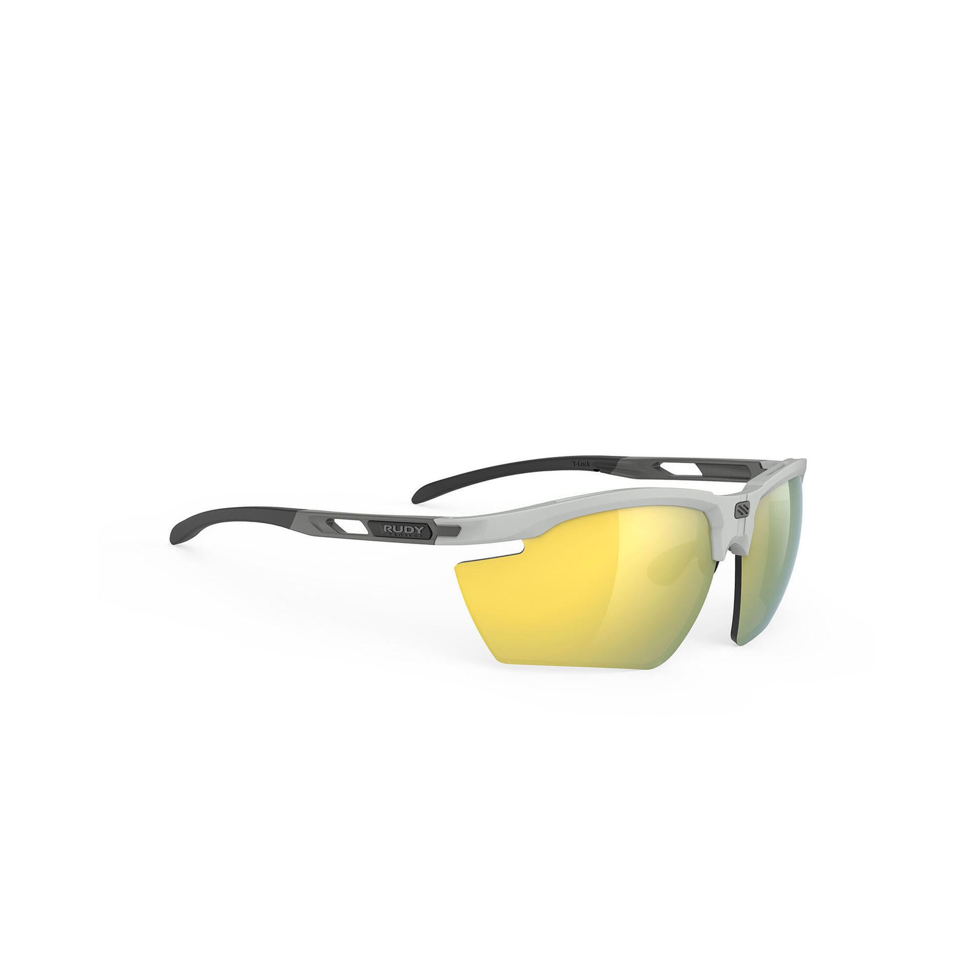 Okulary Rudy Project MAGNUS LIGHT GREY MATTE - MULTILASER YELLOW