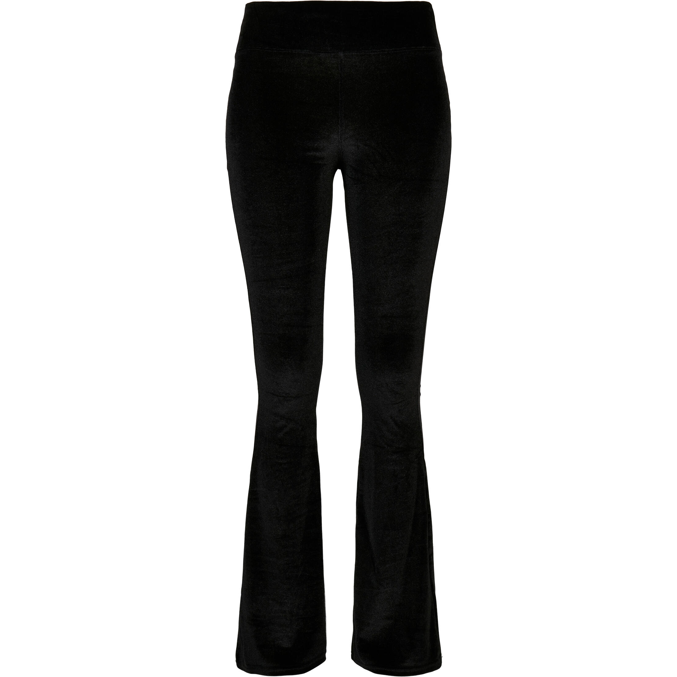 Damskie legginsy z wysoką talią Urban Classics velvet boot