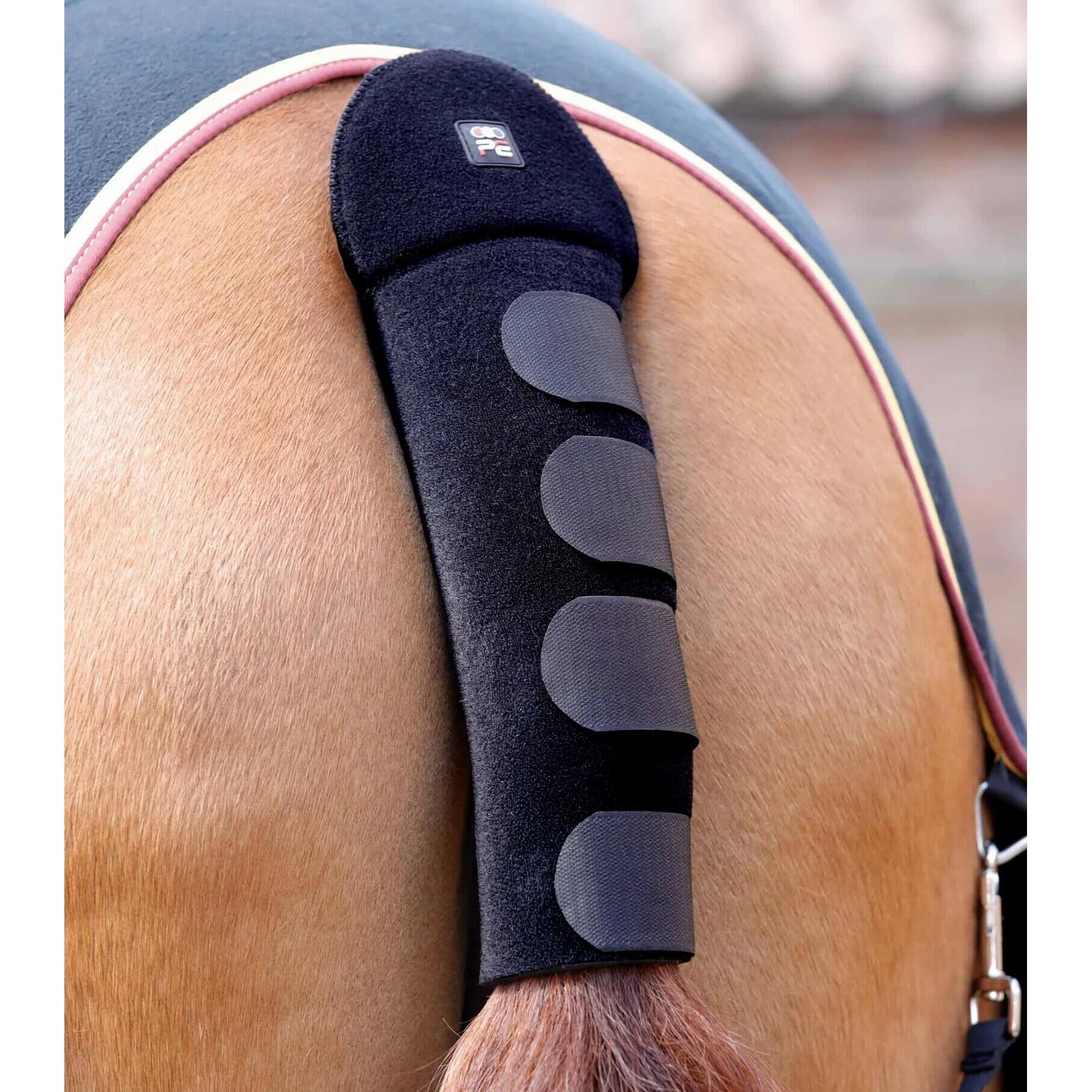 Antypoślizgowa, wyściełana osłona ogona konia Premier Equine