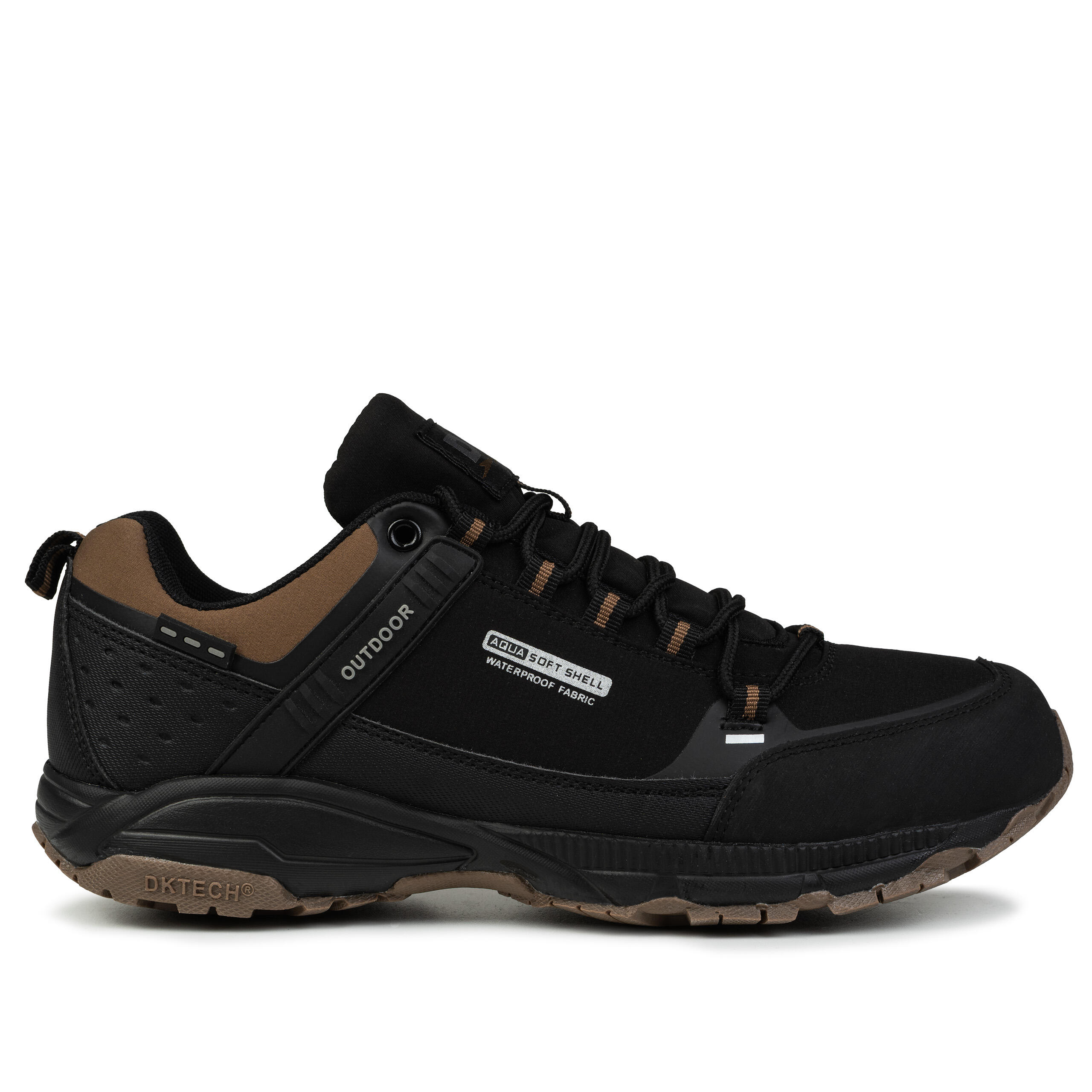 Buty męskie sportowe trekkingowe DK POREDATOR LOW 1096 BLK/LT.BROWN M