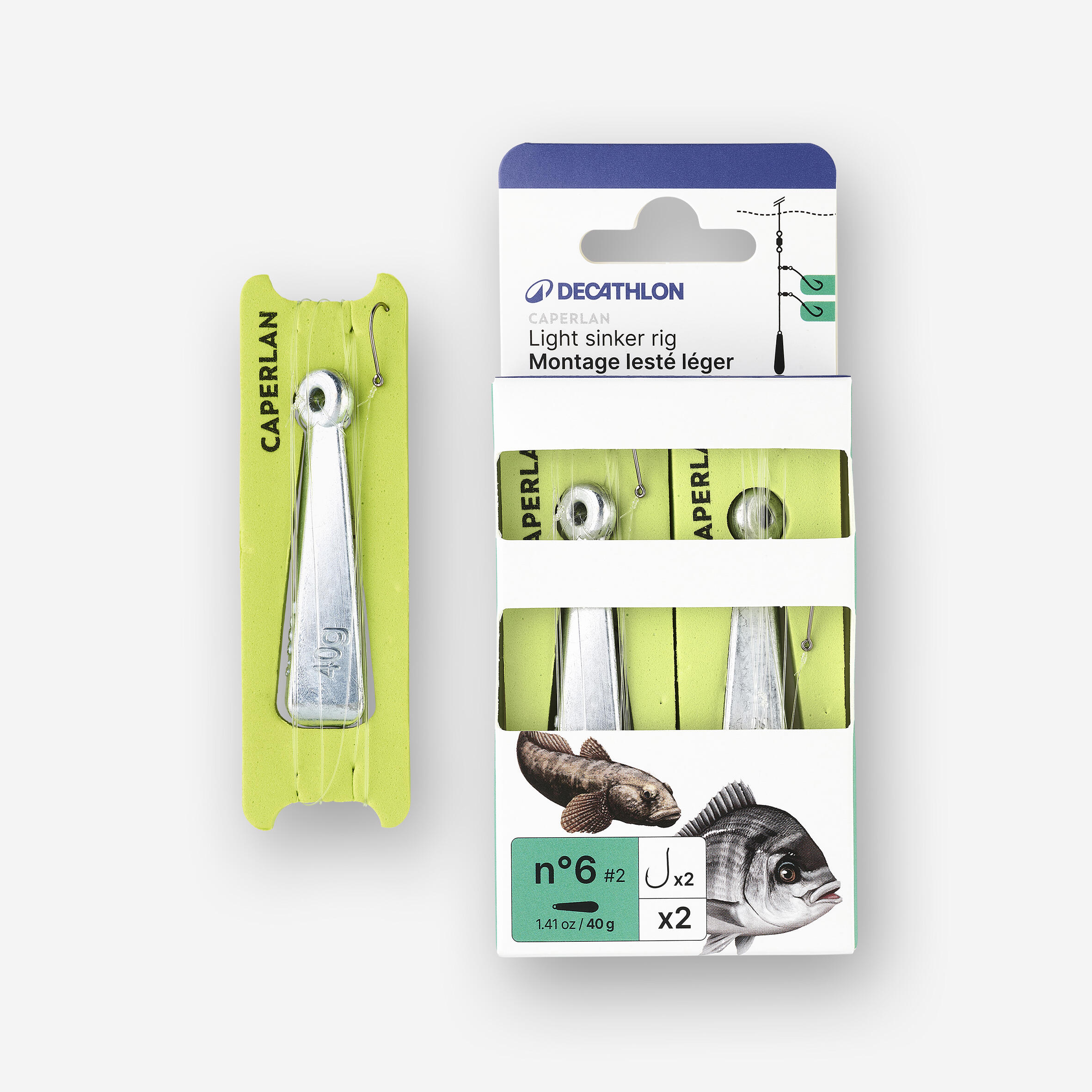 Przypon morski SW nr 6 x2