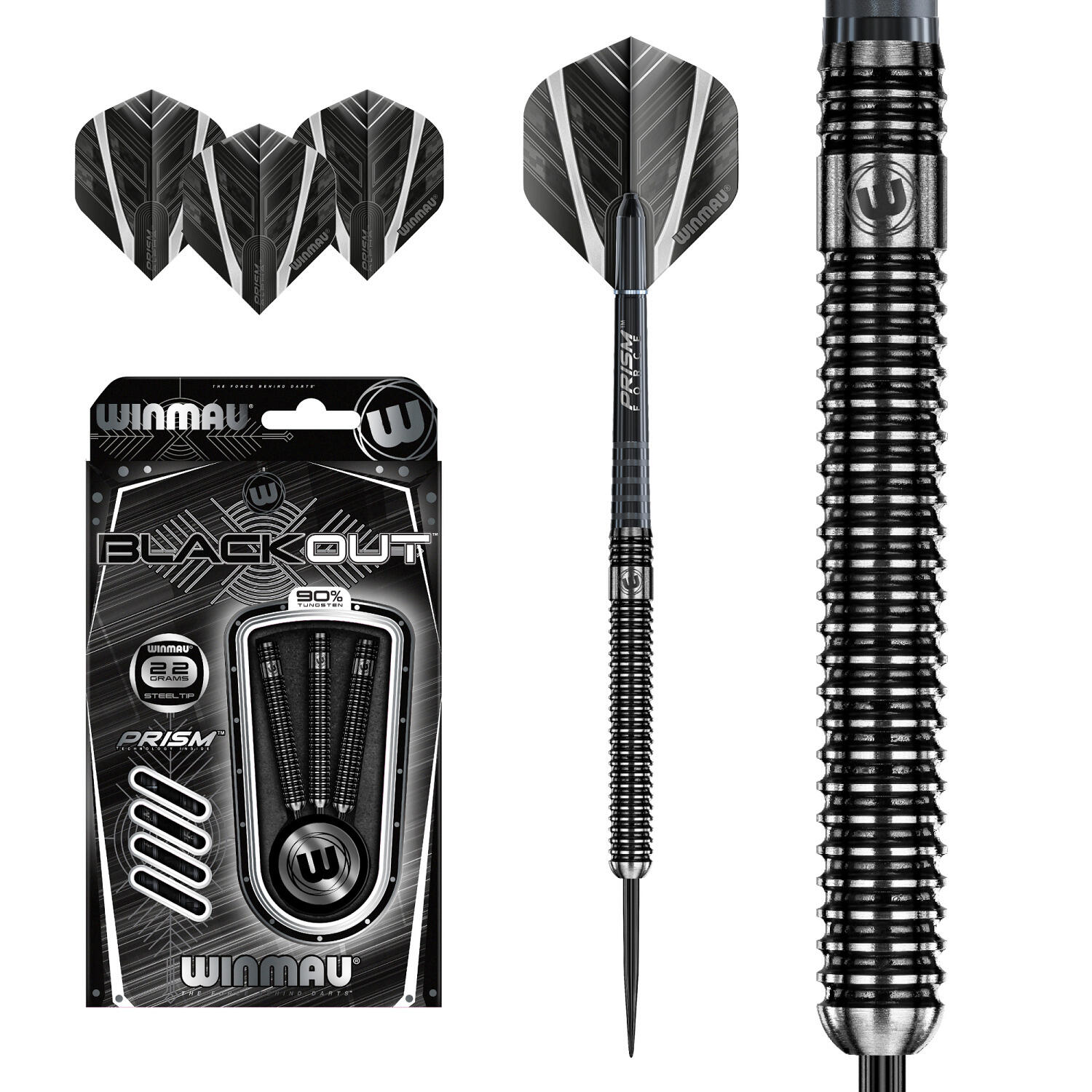Rzutki Blackout steel tip darts 24gr