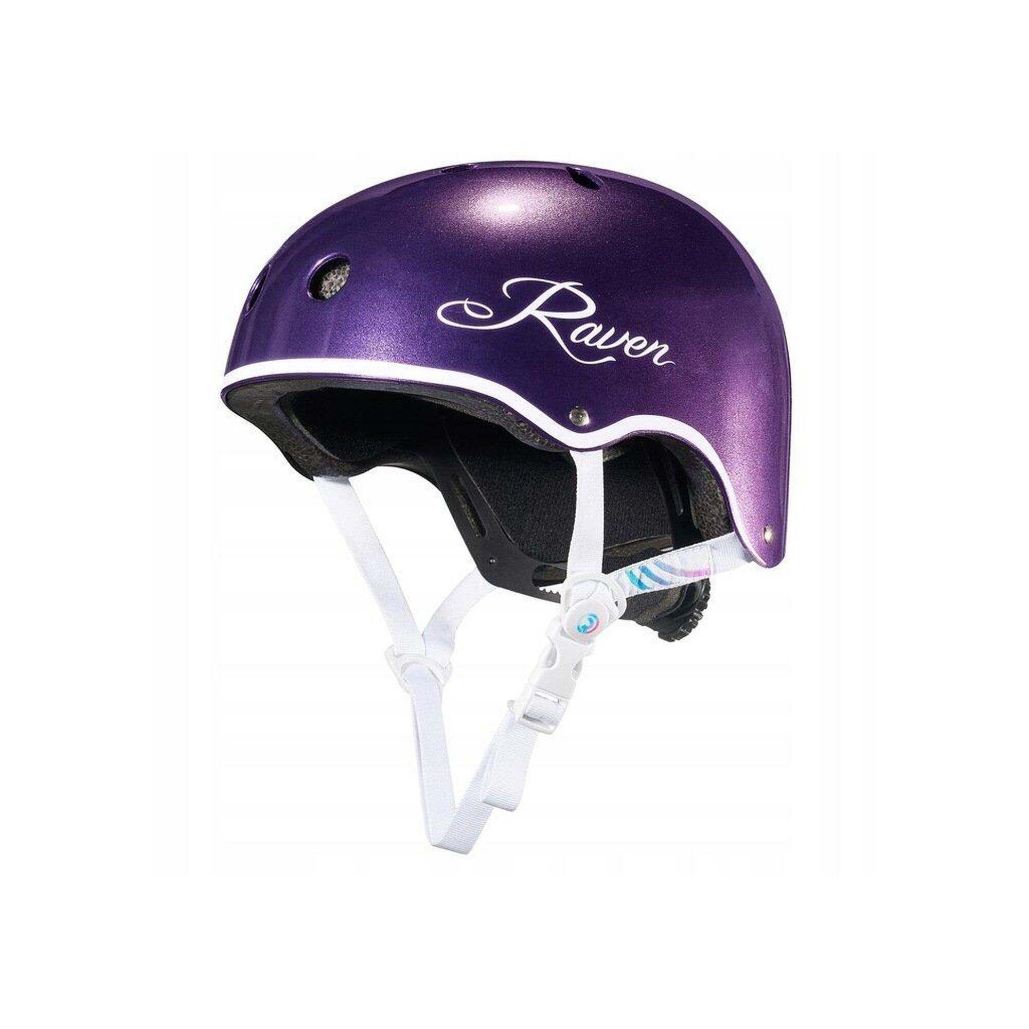 Kask na rower rolki hulajnogę skateboardowy dla dzieci i dorosłych Raven Essto