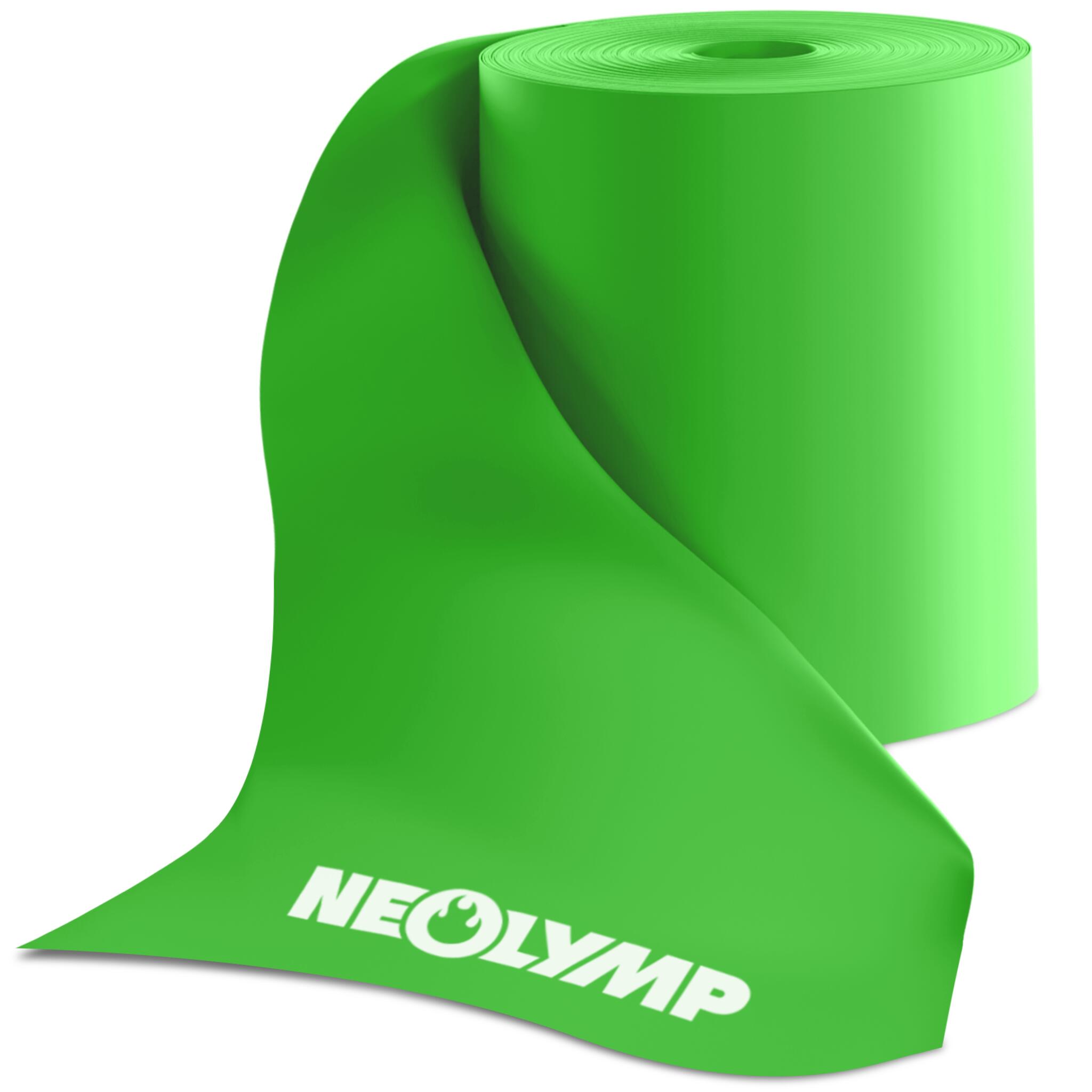 Zielona Taśma Oporowa w Rolce – Średni Opór do Treningu Całego Ciała