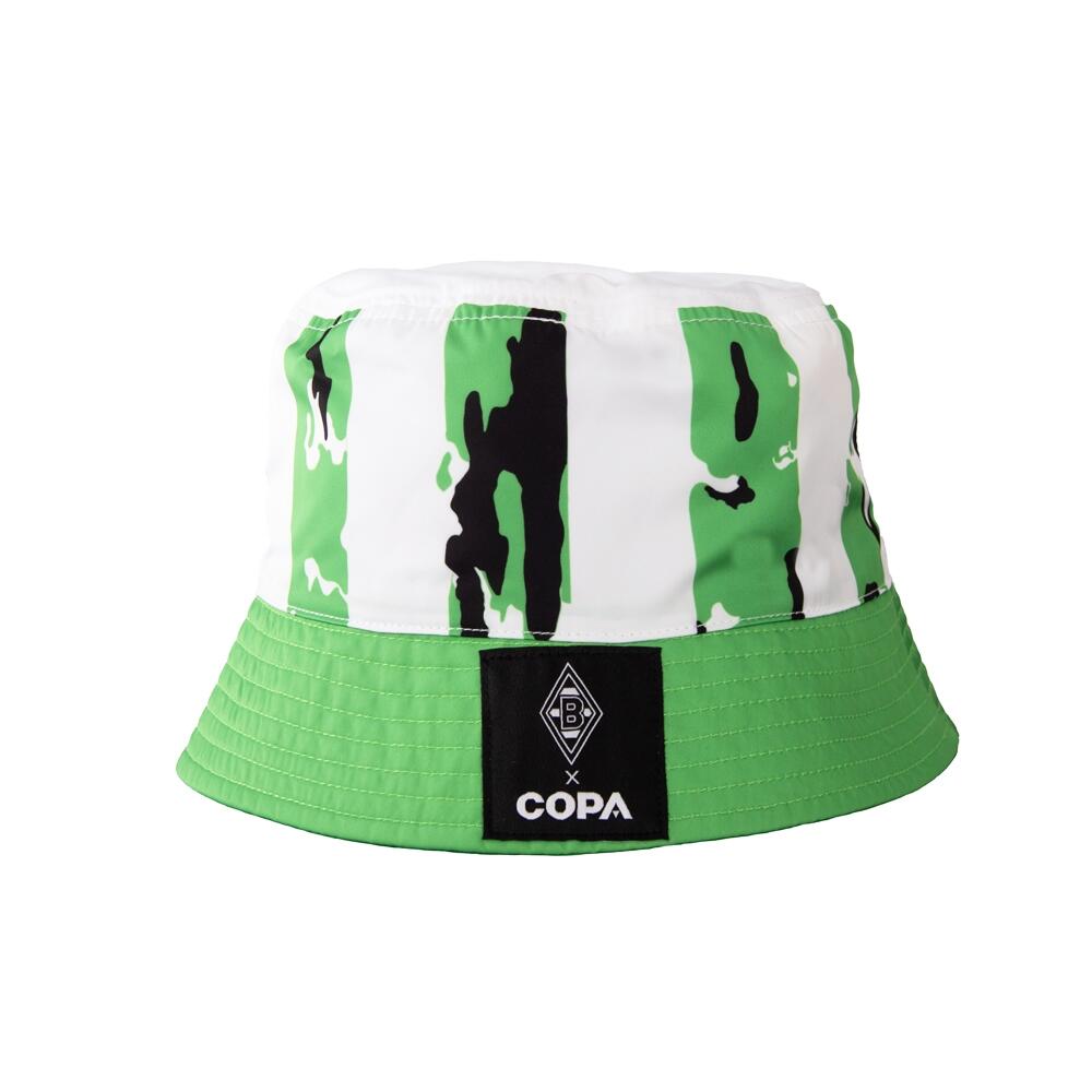 Kapelusz wędkarza dla dorosłych - Borussia Mönchengladbach 1995 - Biały