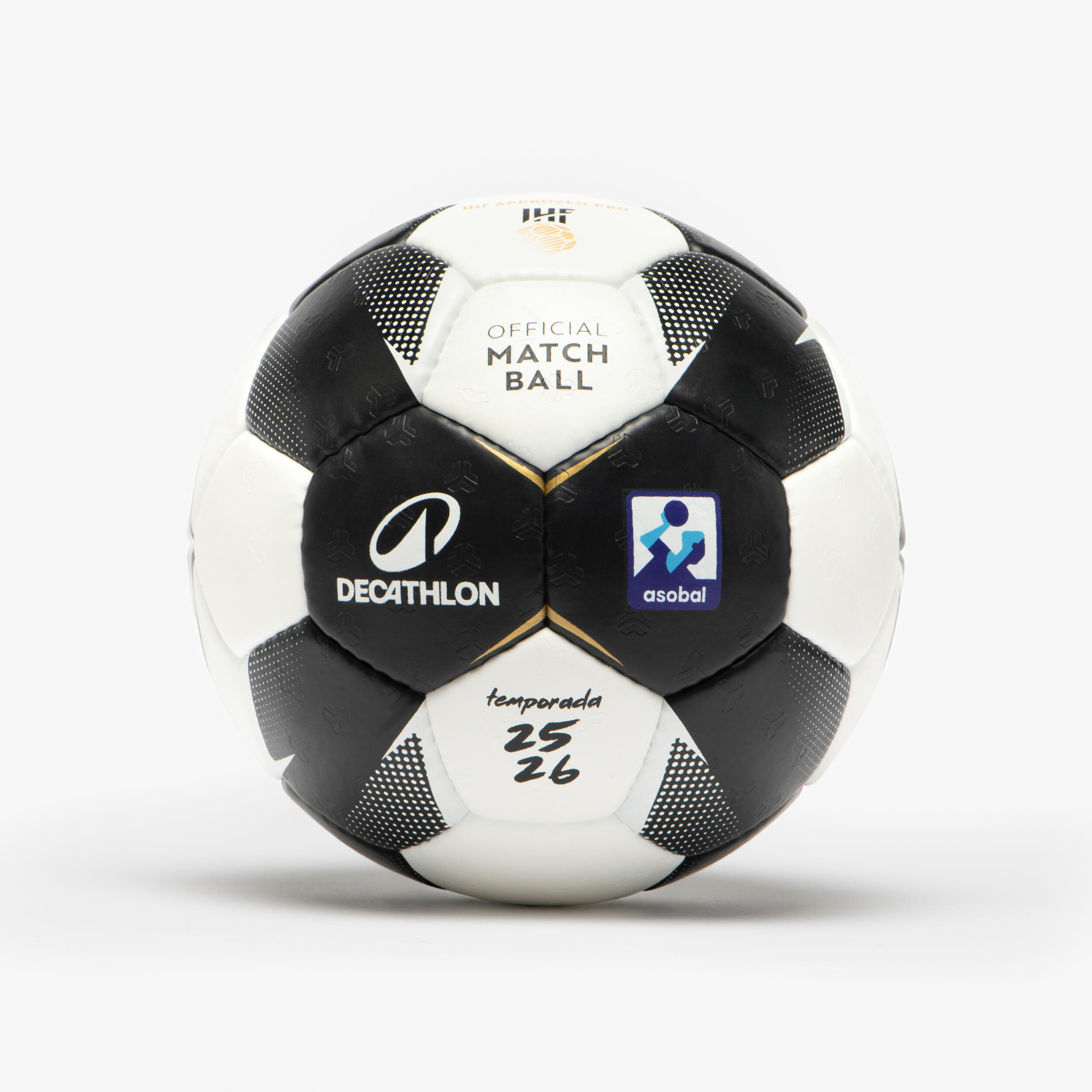 Oficjalna piłka do piłki ręcznej Liga ASOBAL 25/26 HB900 Premium Grip rozmiar 3