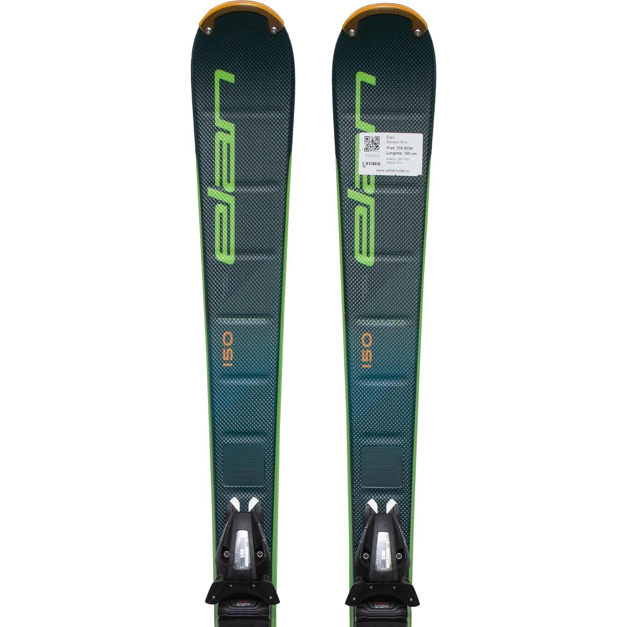 Second Life- Narty ELAN Element 76, 160 cm- Stan bardzo dobry