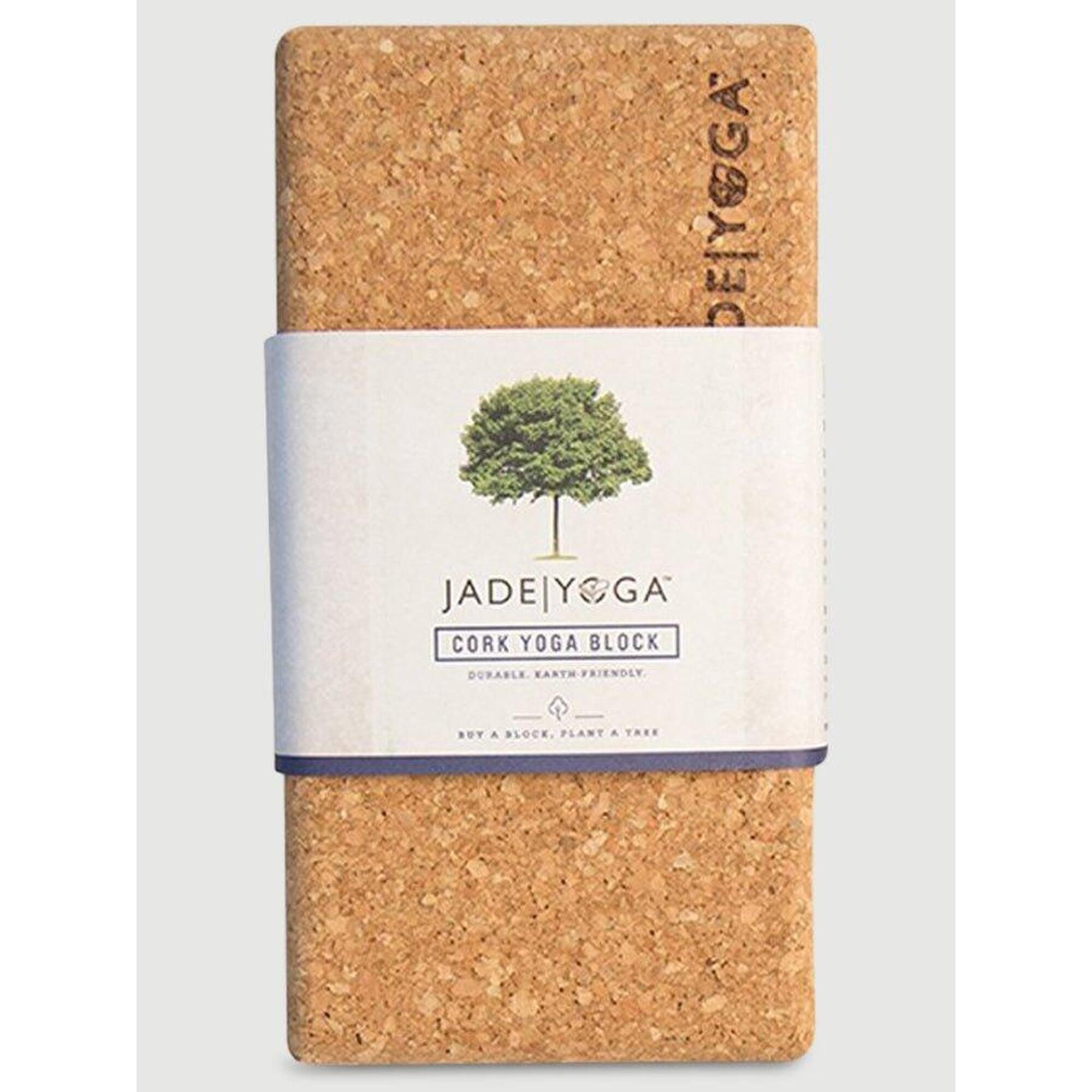 Kostka do jogi Jade Yoga Cork Block