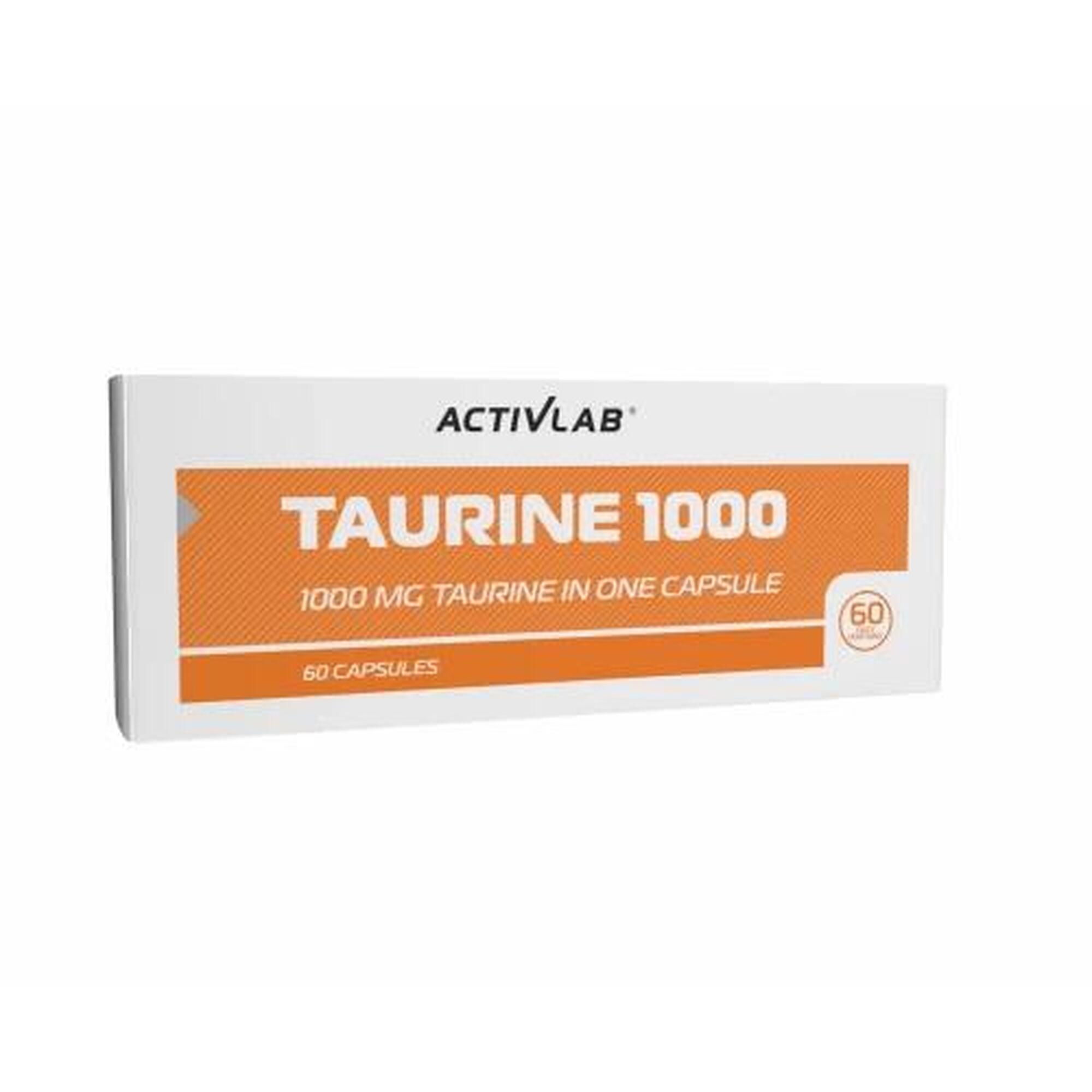 Tauryna w formie kapsułek Taurine 1000 Activlab