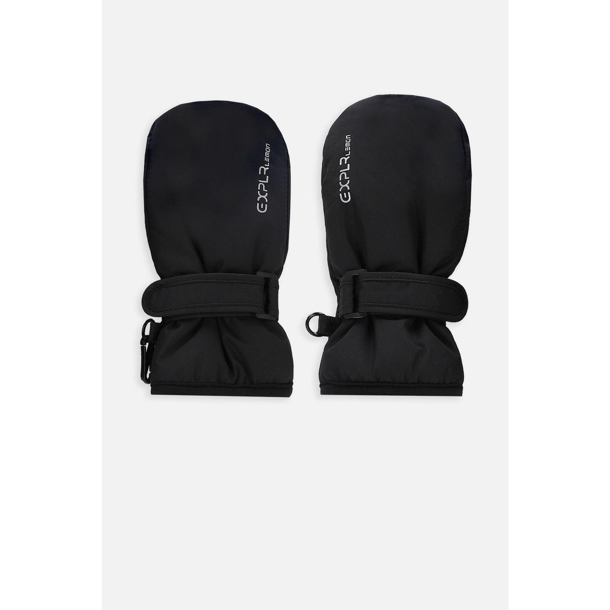 Rękawice narciarskie dziecięce jednopalczaste Lemon Explore ZL3 czarne