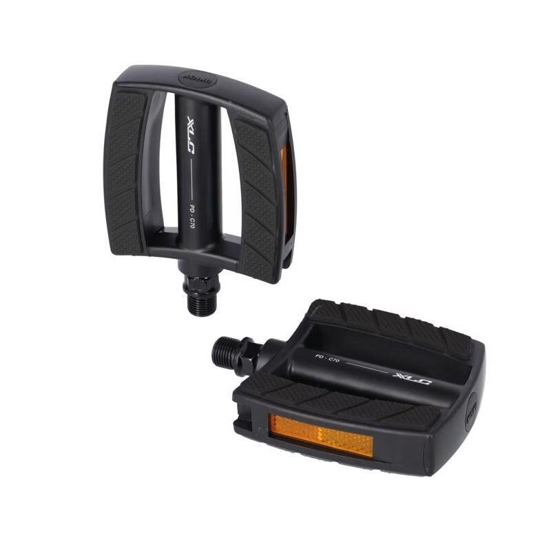 Pedały komfortowe z odblaskiem XLC PD-C70