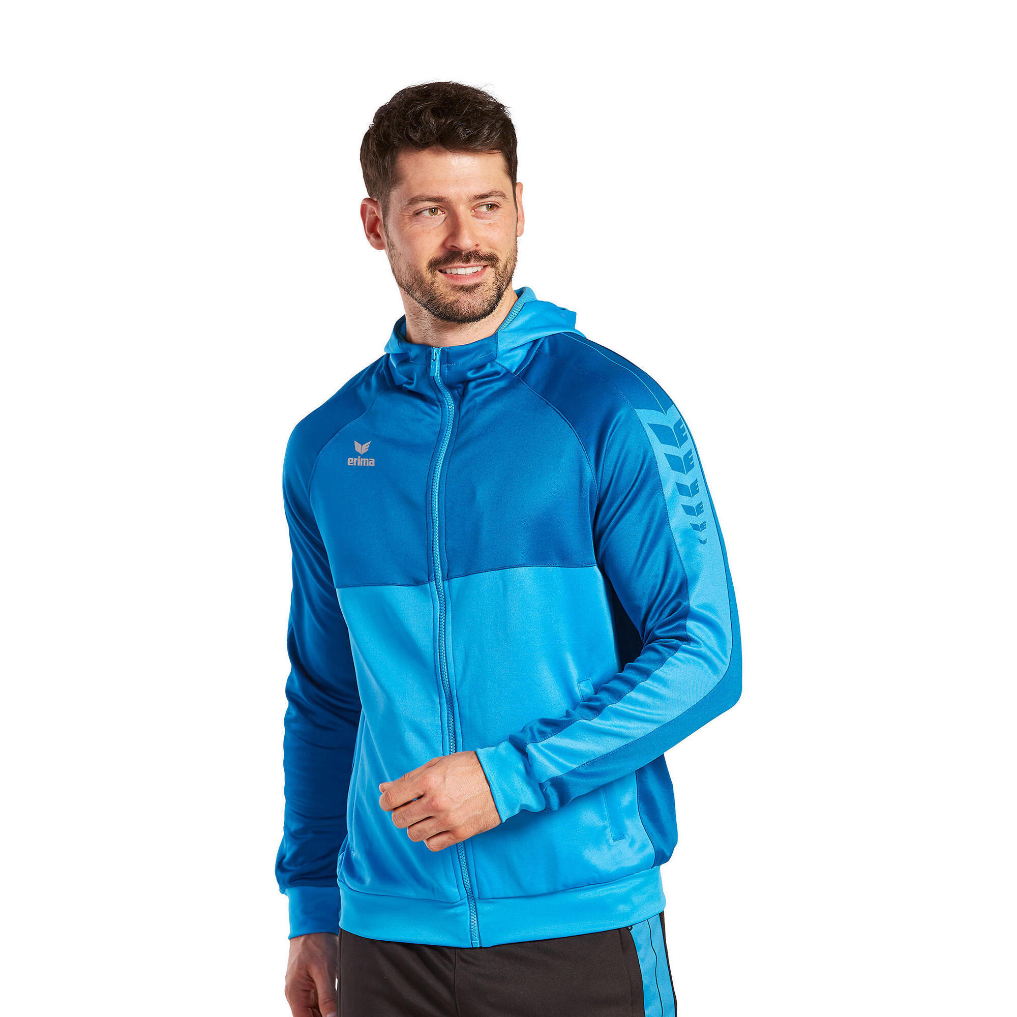 Kurtka treningowa z kapturem Erima Six Wings