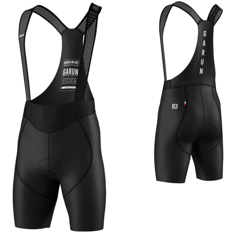 Spodenki rowerowe męskie Biemme Garun Project 25 na szelkach