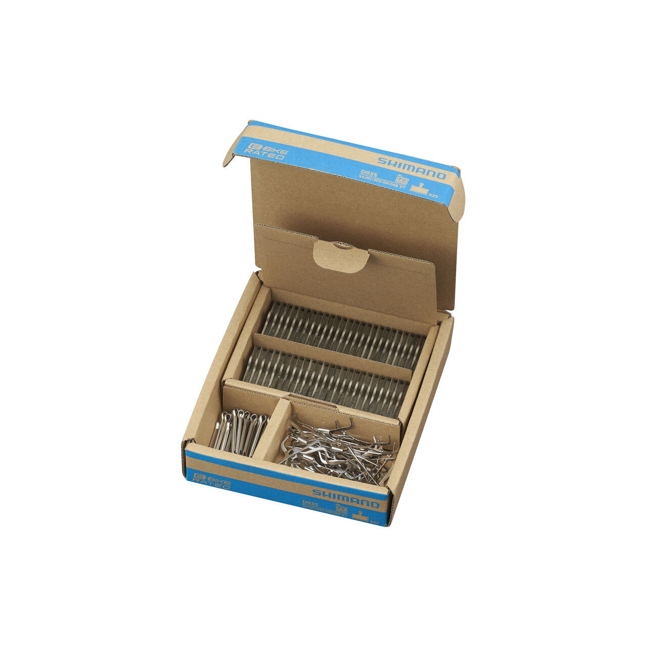 Klocki hamulcowe do rowerów Shimano D03S (x25)