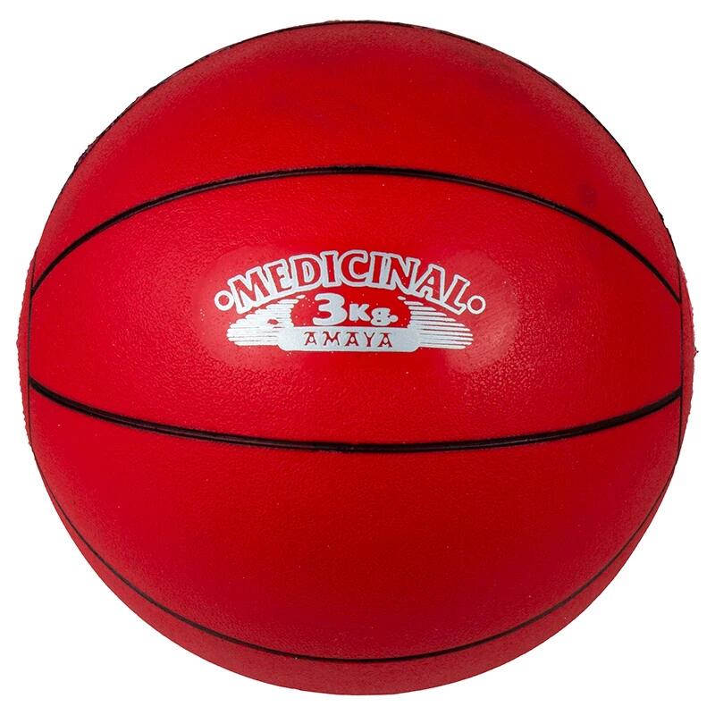 Piłka lekarska Amaya 3 kg czerwona
