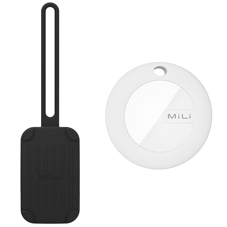 Zawieszka adresowa do bagażu czarna na Android MILI MiTag