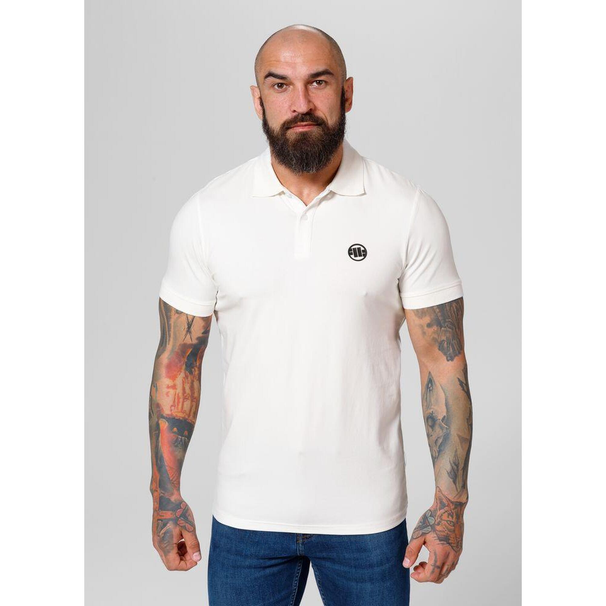 Koszulka Polo bawełniana klasyczna Jersey Slim Fit Small Logo